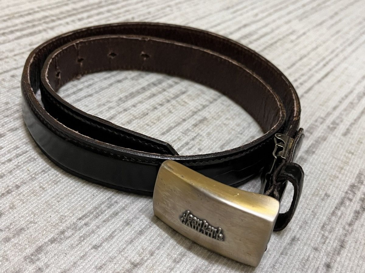 Jean Paul Gaultier Vintage 80s jean paul gaultier leather belt Size ONE SIZE - 2 Thumbnail