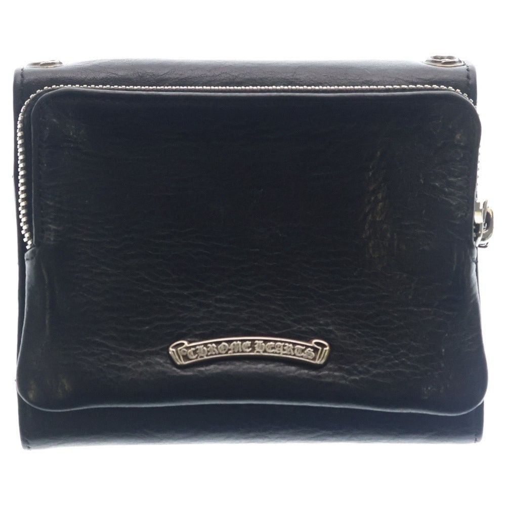 Chrome Hearts Chrome Hearts Big Spoon Cross Wallet Black Size ONE SIZE - 2 Thumbnail