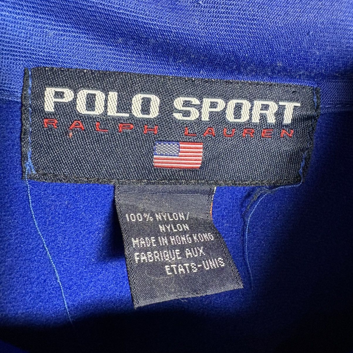 Polo Ralph Lauren Vintage 90s Polo Sport Ralph Lauren Logo Tracksuit Jacket Size US L / EU 52-54 / 3 - 3 Thumbnail