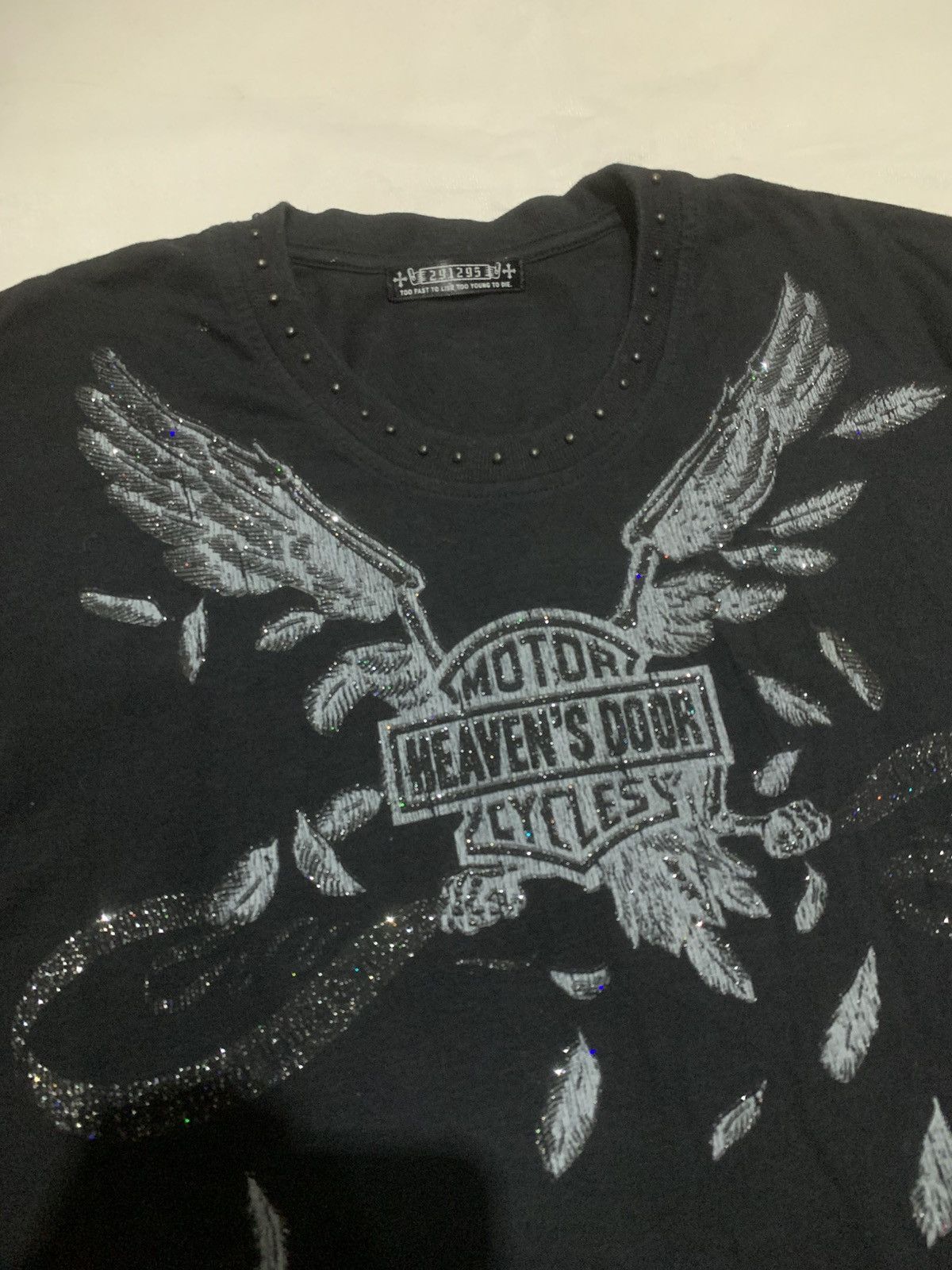 14th Addiction Japanese Motor Heavens Door Cycles Tee Shirt Size US M / EU 48-50 / 2 - 5 Thumbnail