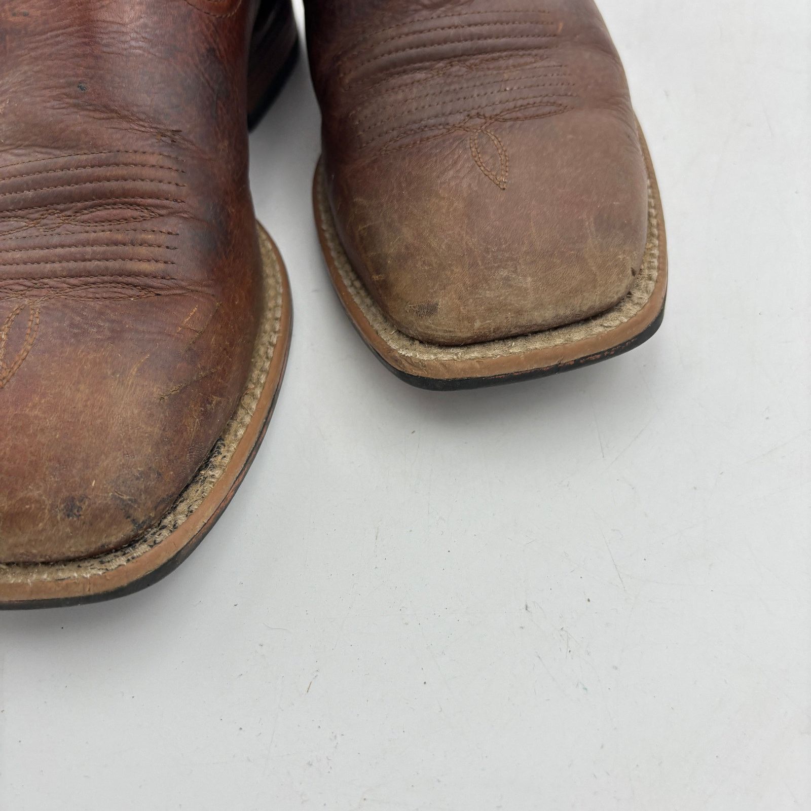Ariat Ariat Plano Square Toe Western Work Boots Men's 8.5D Cowboy Size US 8.5 / EU 41-42 - 16 Thumbnail