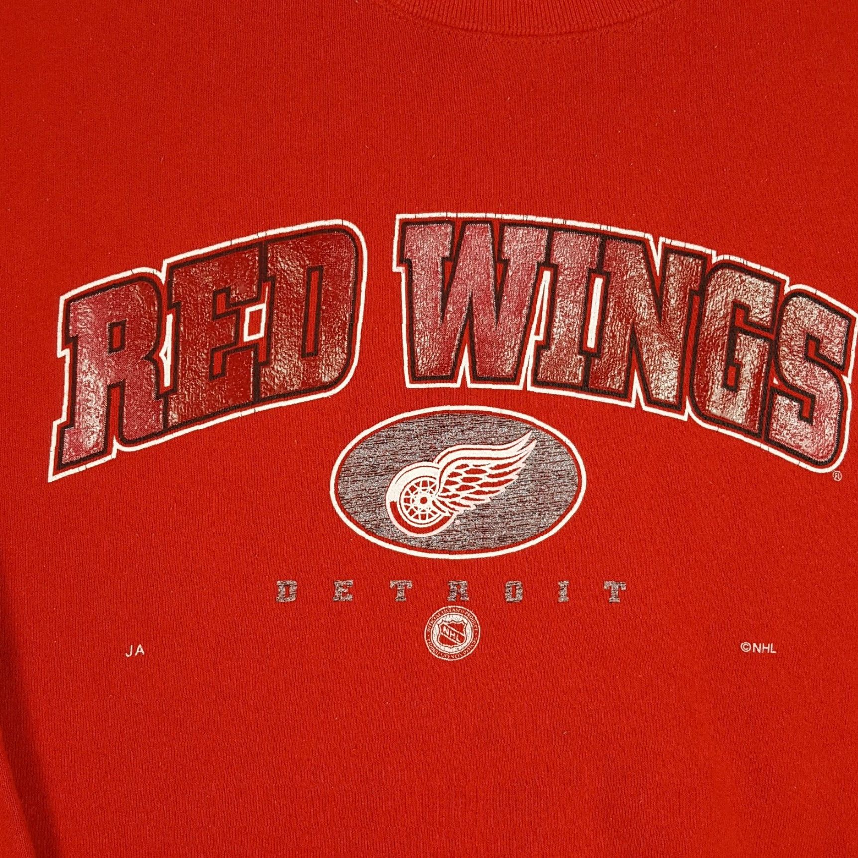 Vintage VINTAGE 90s Detroit Red Wings Ice Hockey Men's Medium NHL Pullover Crewneck Sweatshirt Size US M / EU 48-50 / 2 - 3 Thumbnail