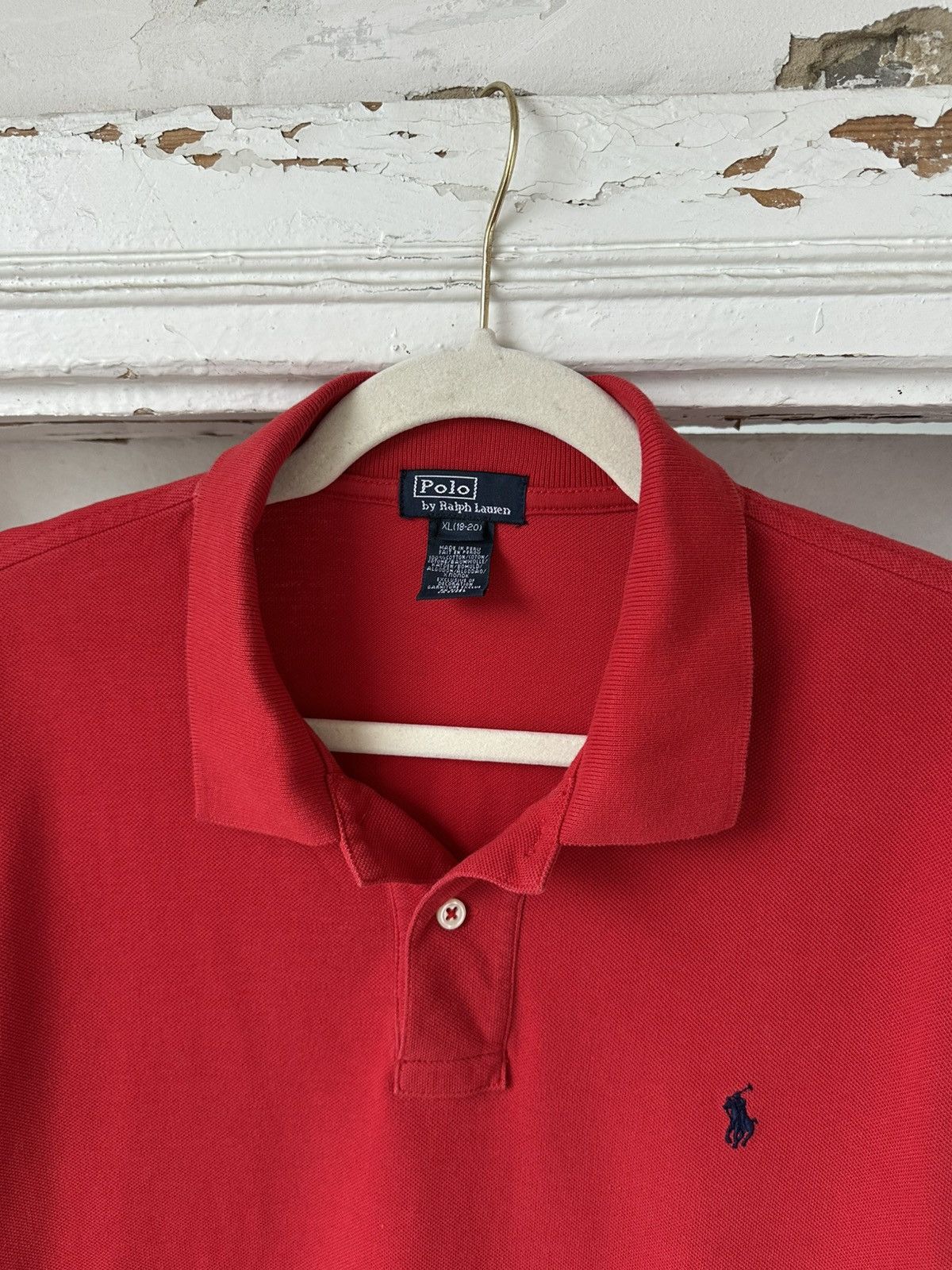 Polo Ralph Lauren Vintage Ralph Lauren Cotton Long Sleeve Polo Size US M / EU 48-50 / 2 - 4 Thumbnail