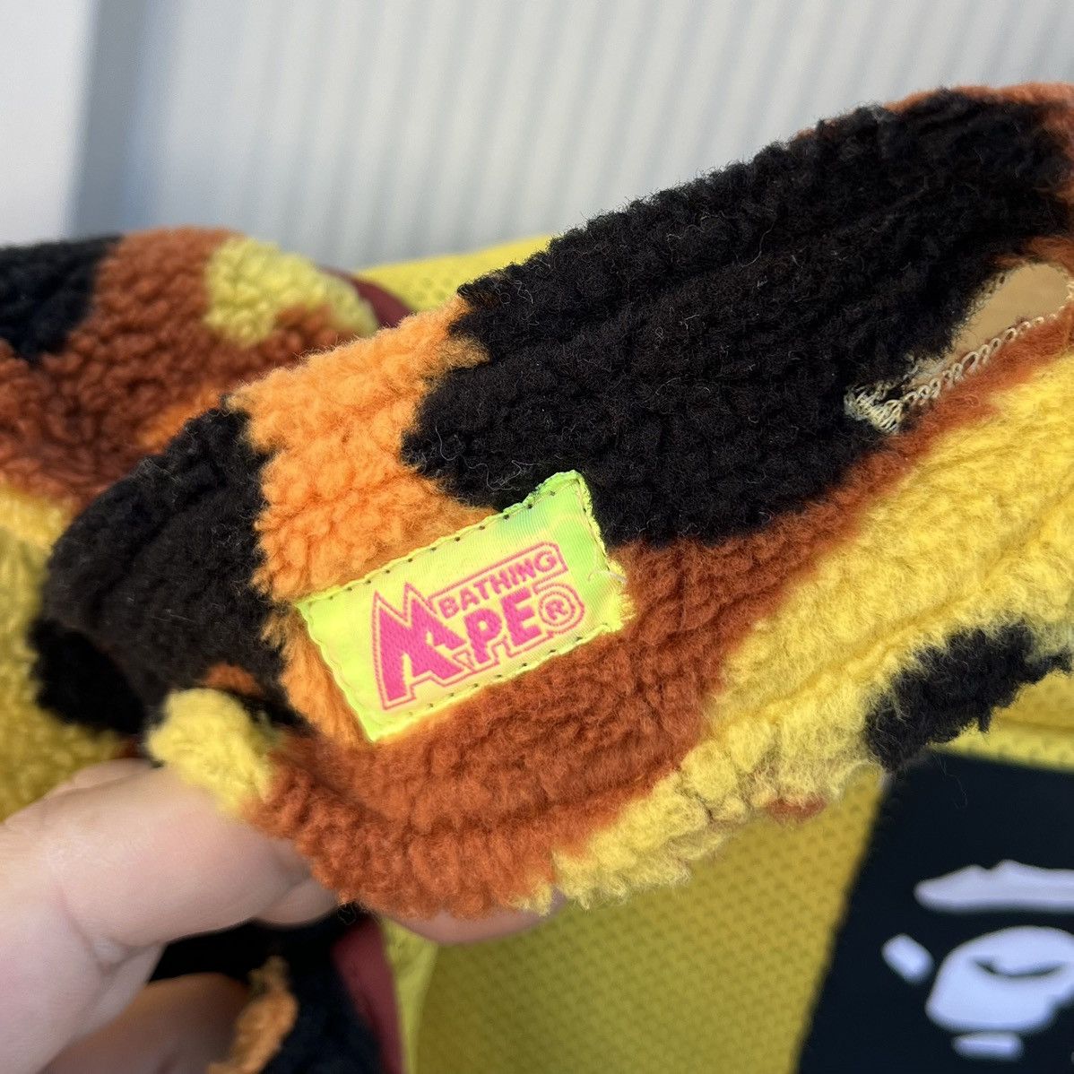 Bape A Bathing Ape BAPE Fleece Duffle Boa Camo Jacket Sz M Size US M / EU 48-50 / 2 - 9 Thumbnail