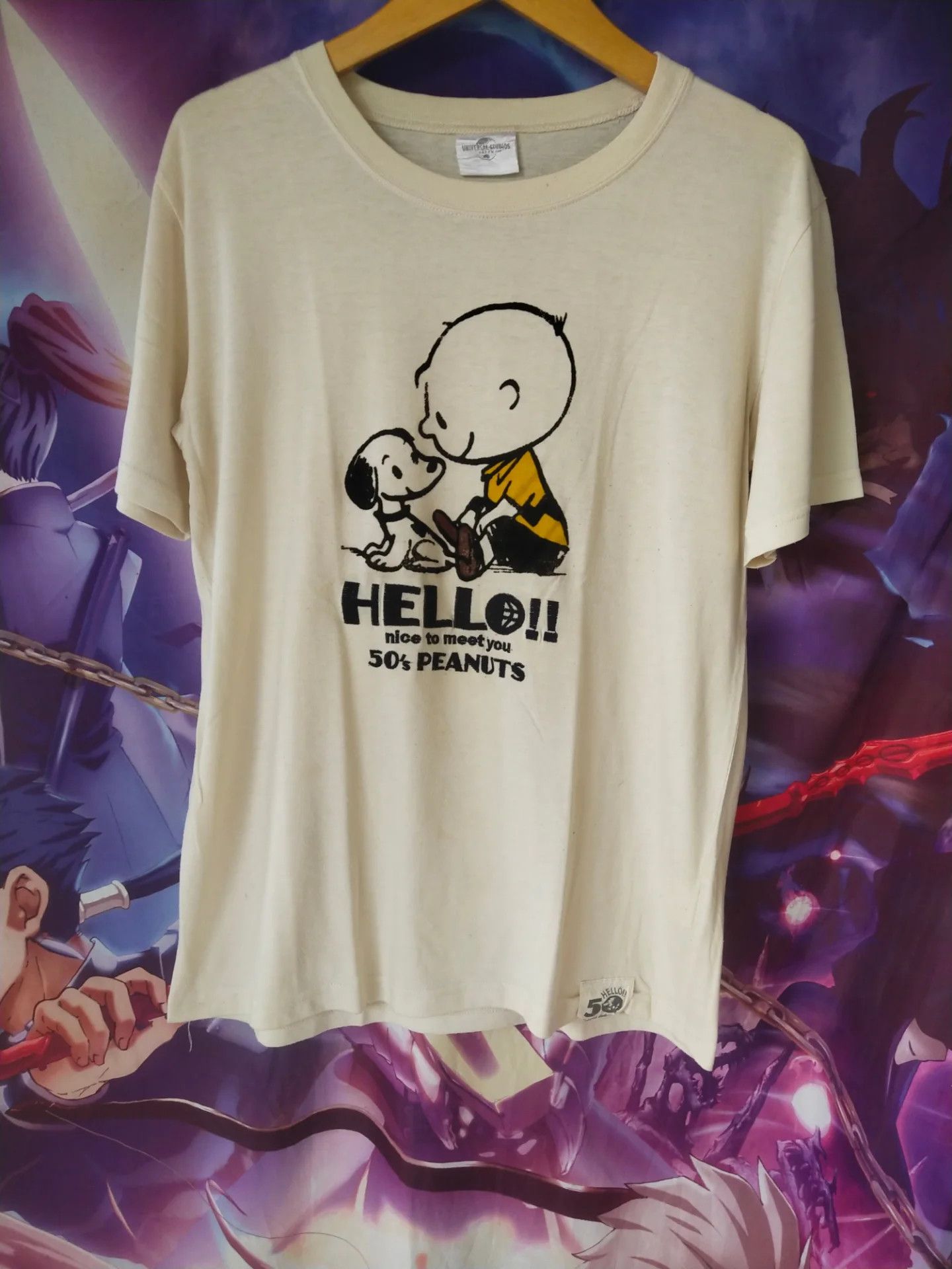Peanuts Snoopy Peanuts 50's Art Cartoon Tee Size US M / EU 48-50 / 2 - 1 Thumbnail