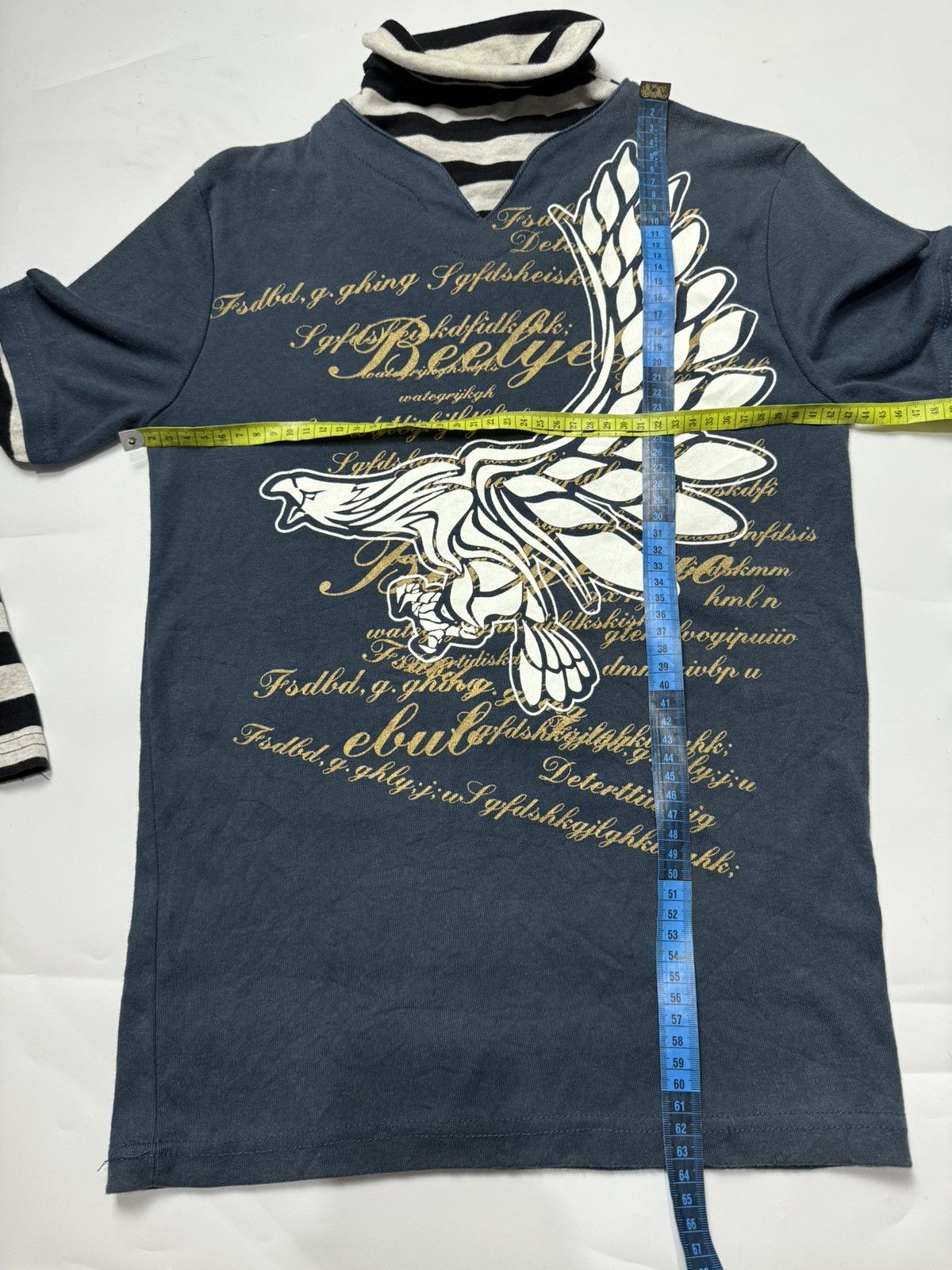 Japanese Brand Japanese Eagle Poem Hybrid Long Sleeve Ifsixwasnine Style Size US S / EU 44-46 / 1 - 7 Thumbnail