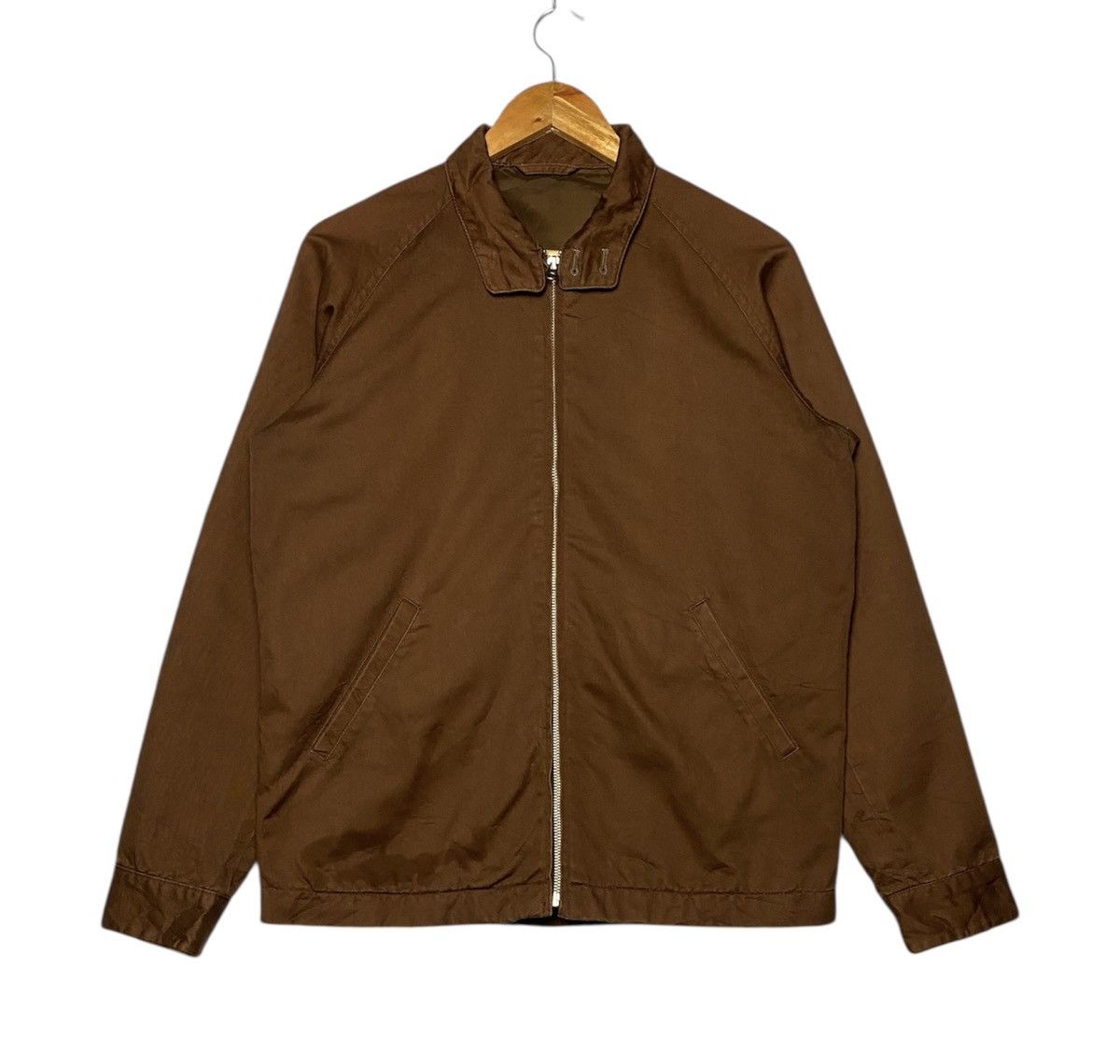 SHIPS Vintage Ships Brown Zipper Jacket Size US M / EU 48-50 / 2 - 1 Thumbnail