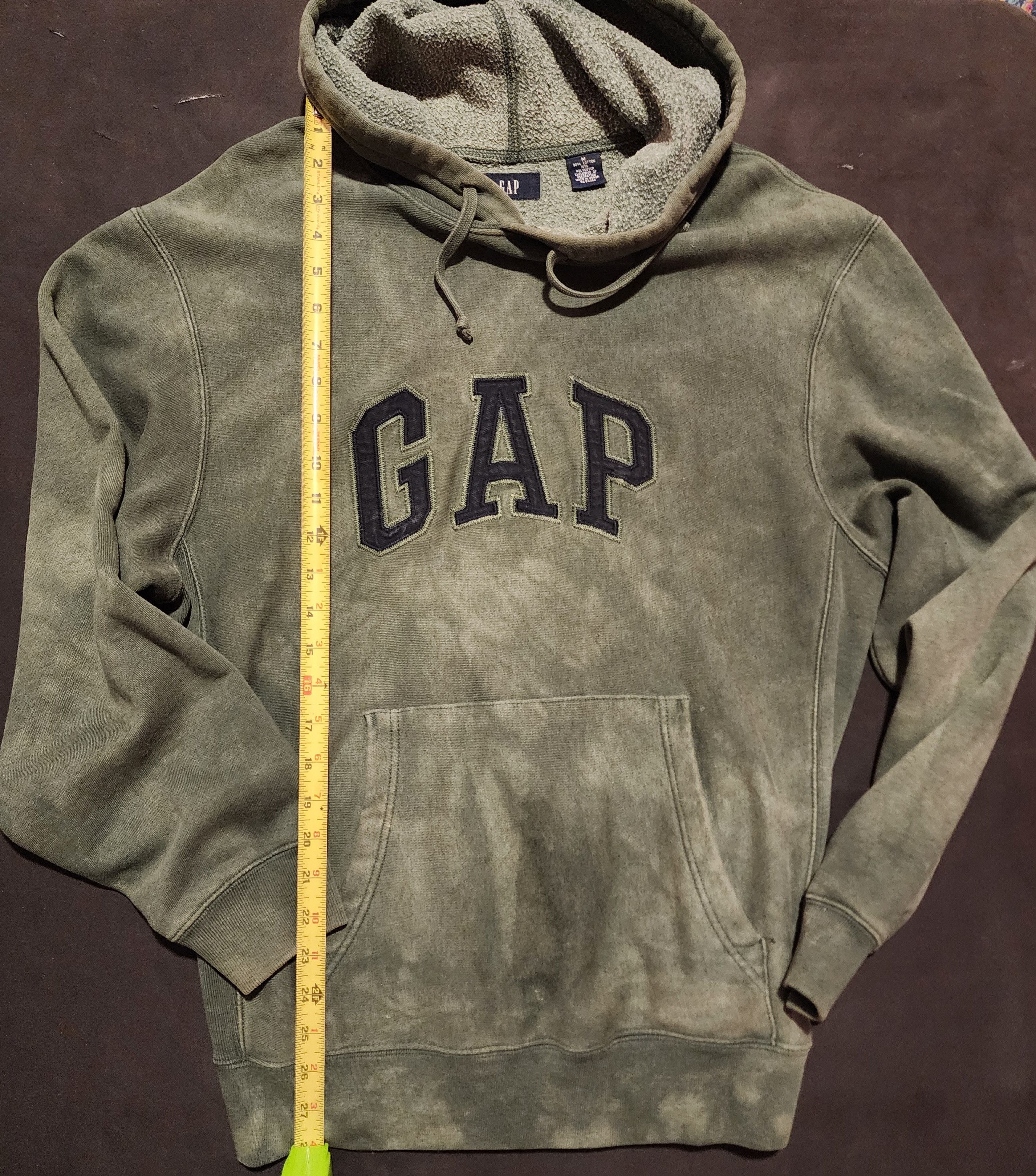 Gap Vintage 90s Gap OG Heavyweight Spell Out Hoodie Korea M Size US M / EU 48-50 / 2 - 3 Thumbnail