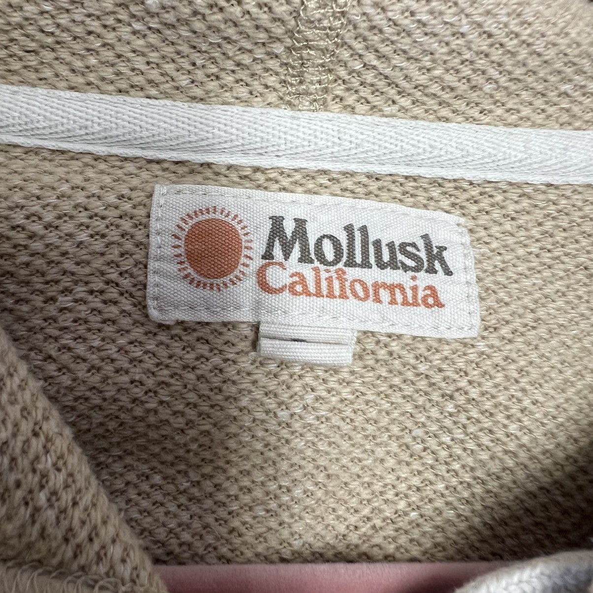 Mollusk Mollusk Sherpa Fleece Hoodie Beige Raglan Surf Sweatshirt L Size L / US 10 / IT 46 - 5 Thumbnail