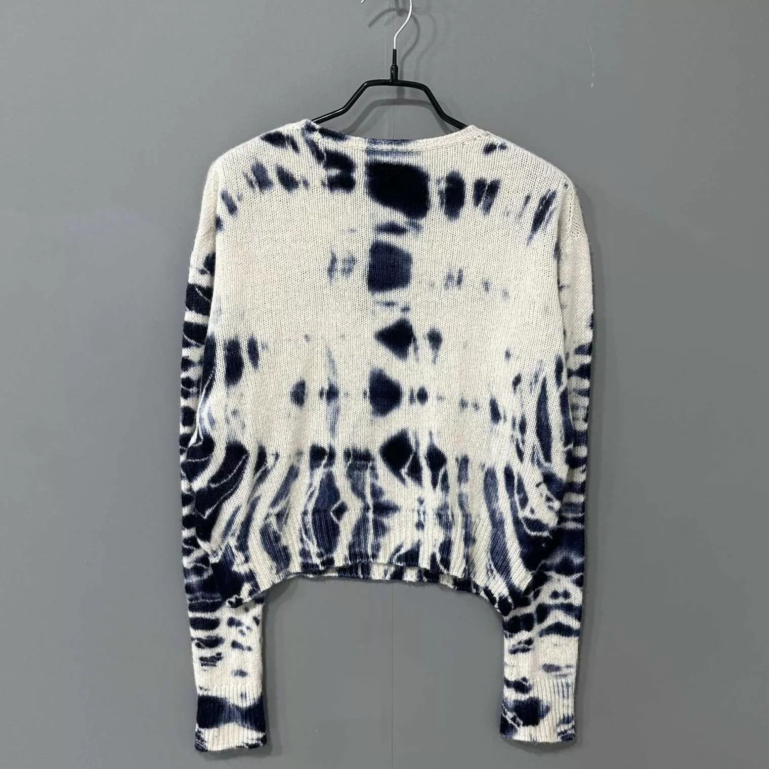 Dior Dior blue white tie-dye cashmere sweater size 36 Size XS / US 0-2 / IT 36-38 - 1 Thumbnail