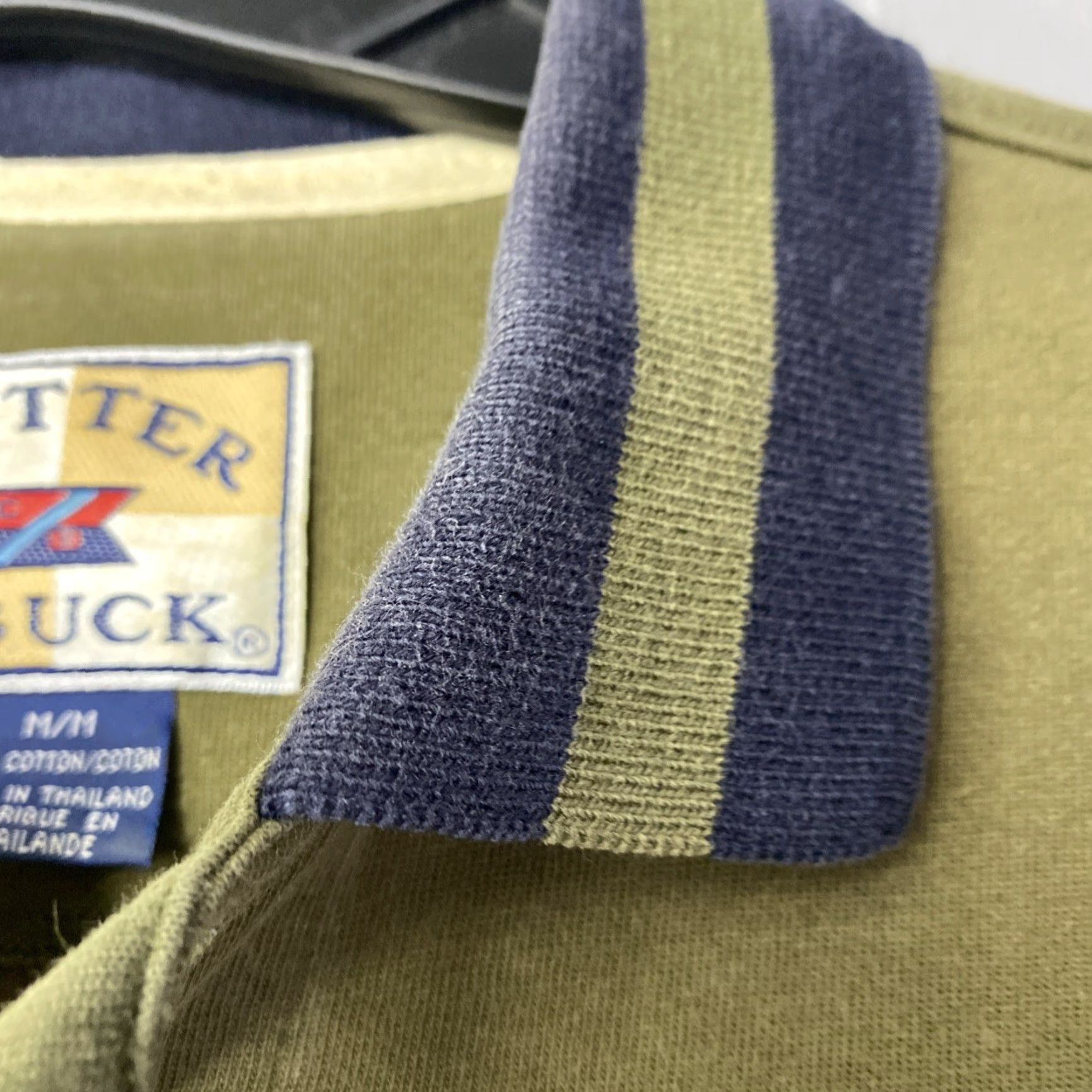 Vintage VINTAGE Oakmont Country Club Polo Shirt Mens Medium Greenish Brown Fade 90s Golf Shirt Mens Size US M / EU 48-50 / 2 - 7 Thumbnail