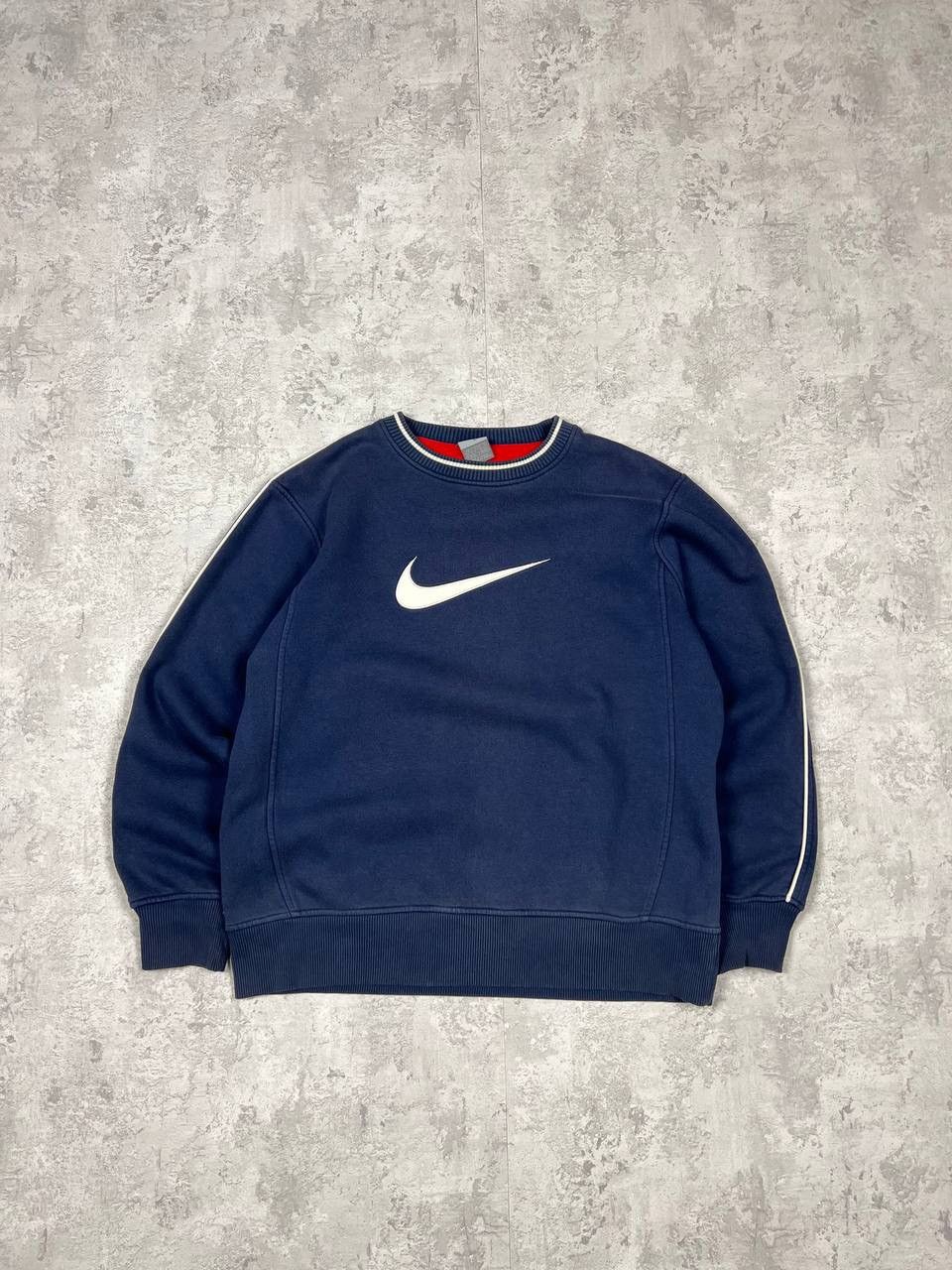 Nike Vintage Nike Y2K Sweatshirt Big Embroidered Logo Size US M / EU 48-50 / 2 - 1 Thumbnail