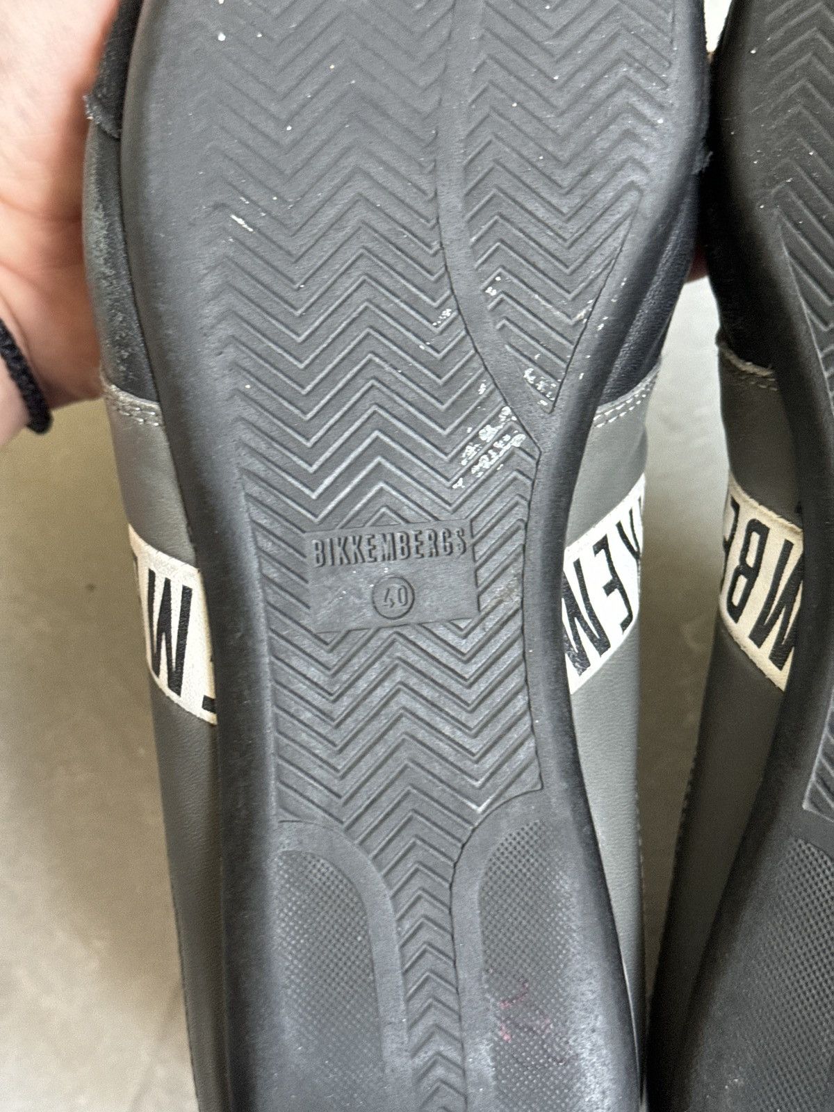 Dirk Bikkembergs Vintage Dirk Bikkembergs Leather Sneakers Japan Avantgarde Size US 7 / EU 40 - 15 Thumbnail