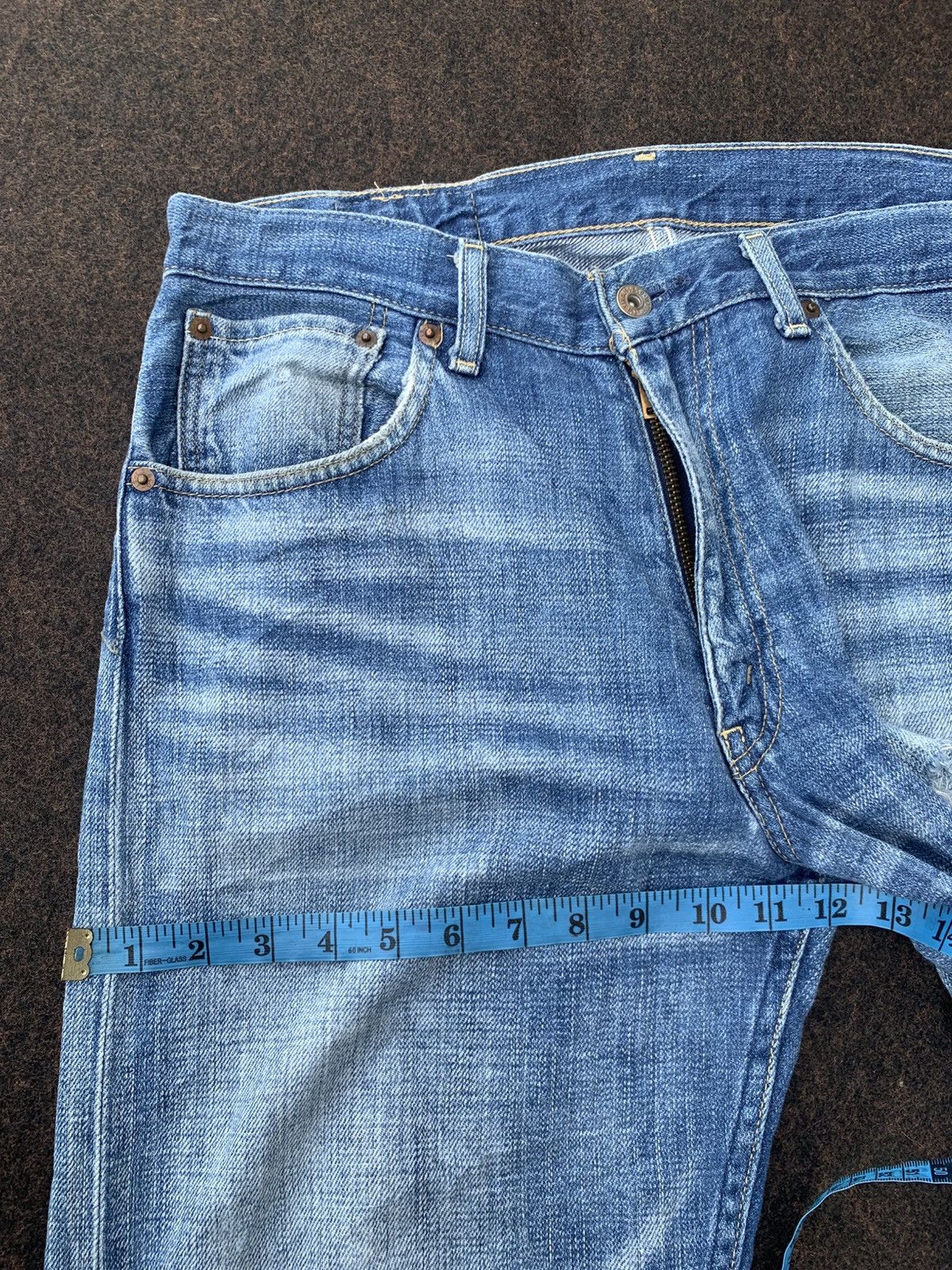 Levi's DISTRESSED LEVIS 503 NICE FADE.MADE IN JAPAN 🇯🇵 Size US 32 / EU 48 - 5 Thumbnail