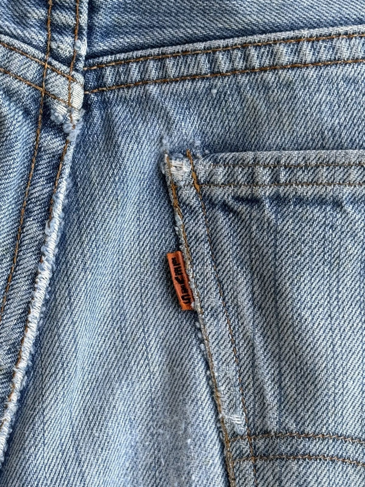 Levi's Levis Orange Tab Big E Jeans 1969-1971 Size US 30 / EU 46 - 6 Thumbnail