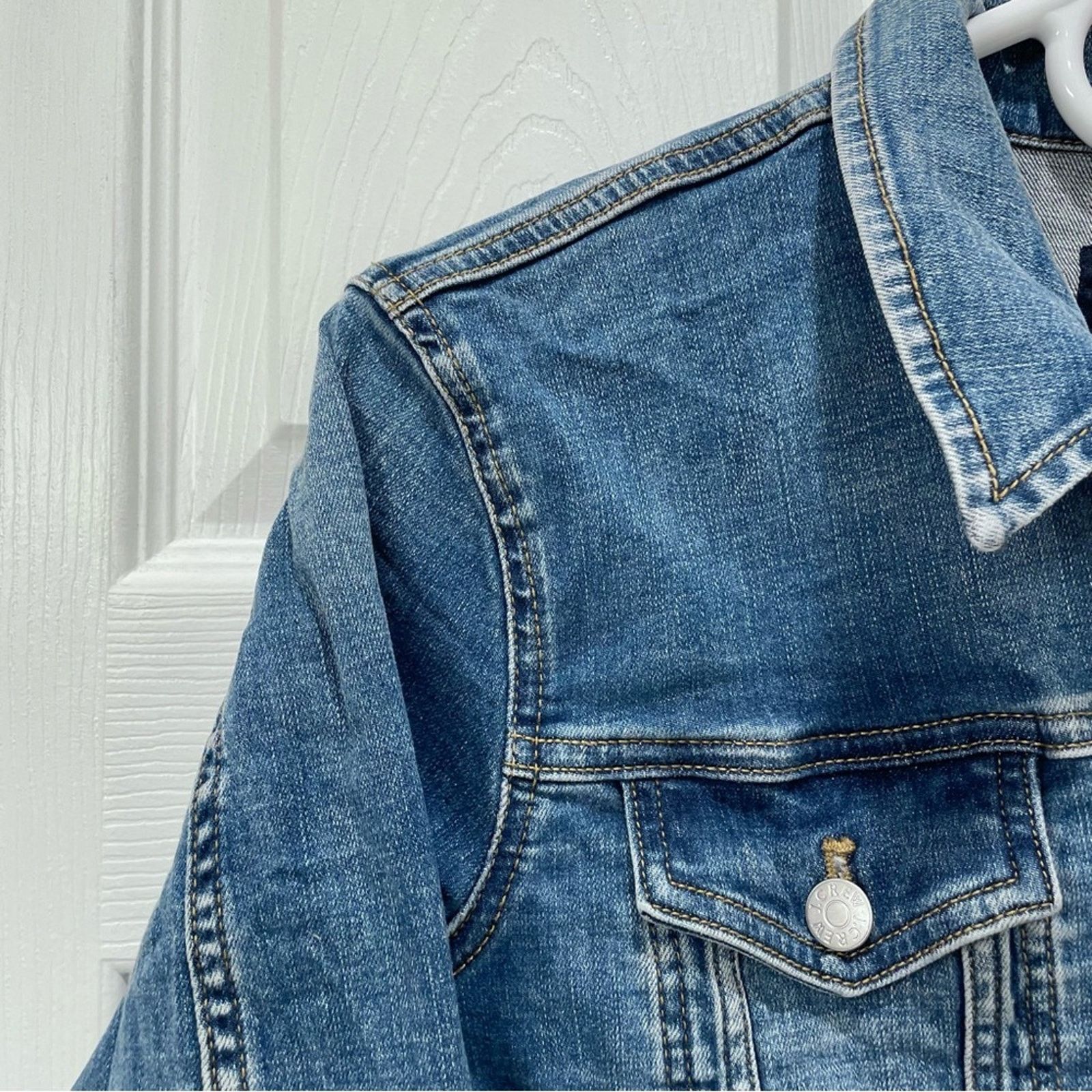 J.Crew J. Crew Denim Jacket Size M / US 6-8 / IT 42-44 - 3 Thumbnail