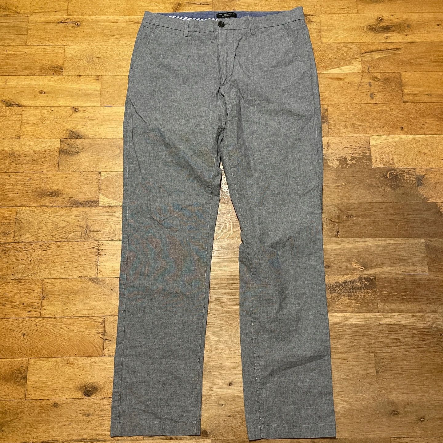 Banana Republic BANANA REPUBLIC MEN'S CHINOS PANTS 34 L 34 Size US 34 / EU 50 - 1 Thumbnail