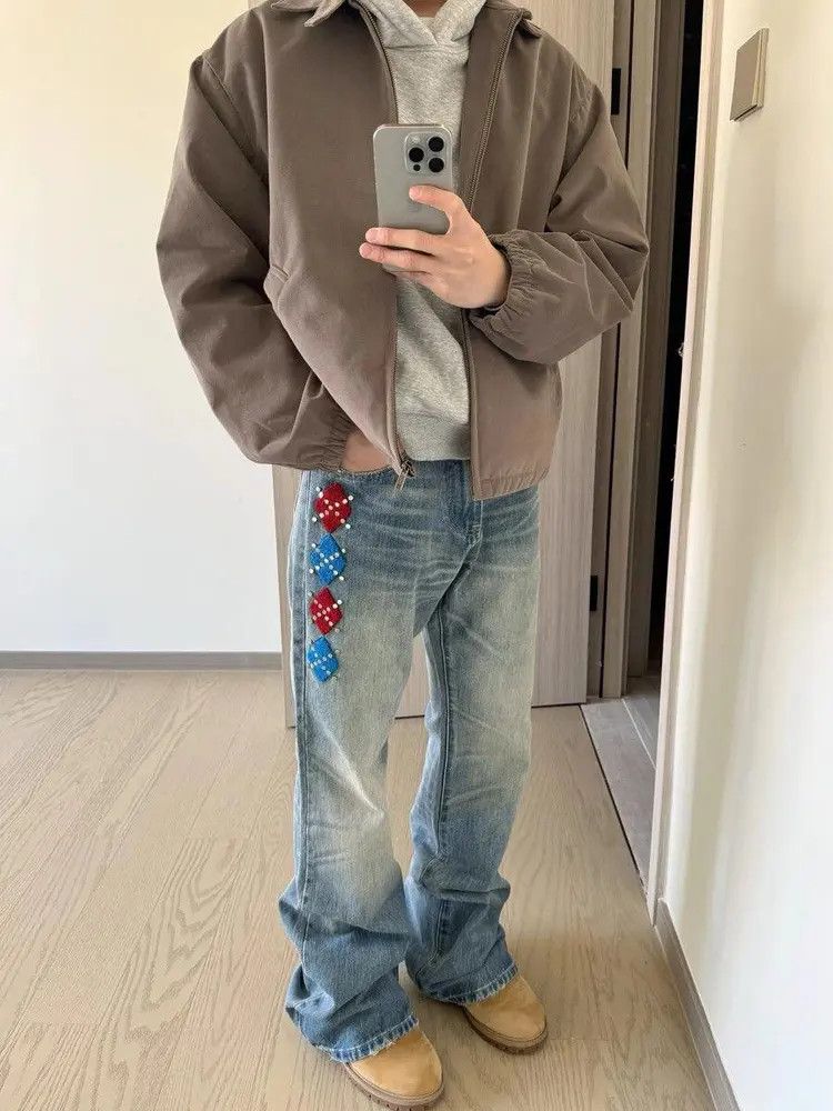 Jean × Vintage Vintage Blue Jeans Street Style Size US 34 / EU 50 - 1 Thumbnail