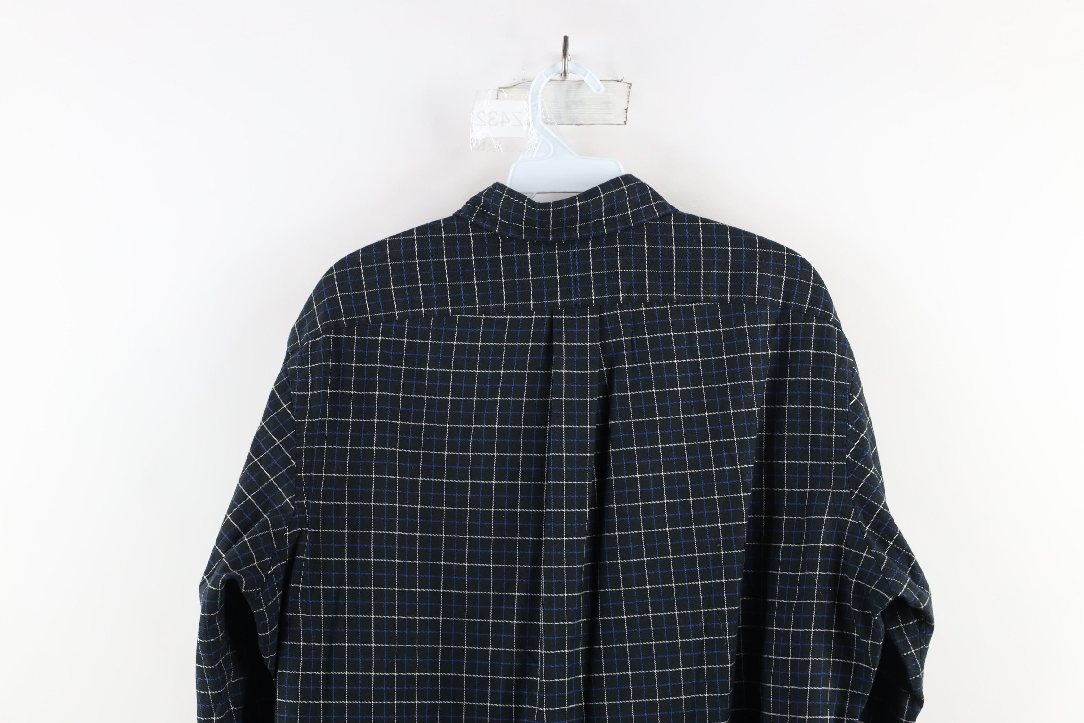 Ralph Lauren × Vintage Vintage 90s Ralph Lauren Flannel Collared Button Down Shirt Size US M / EU 48-50 / 2 - 8 Thumbnail