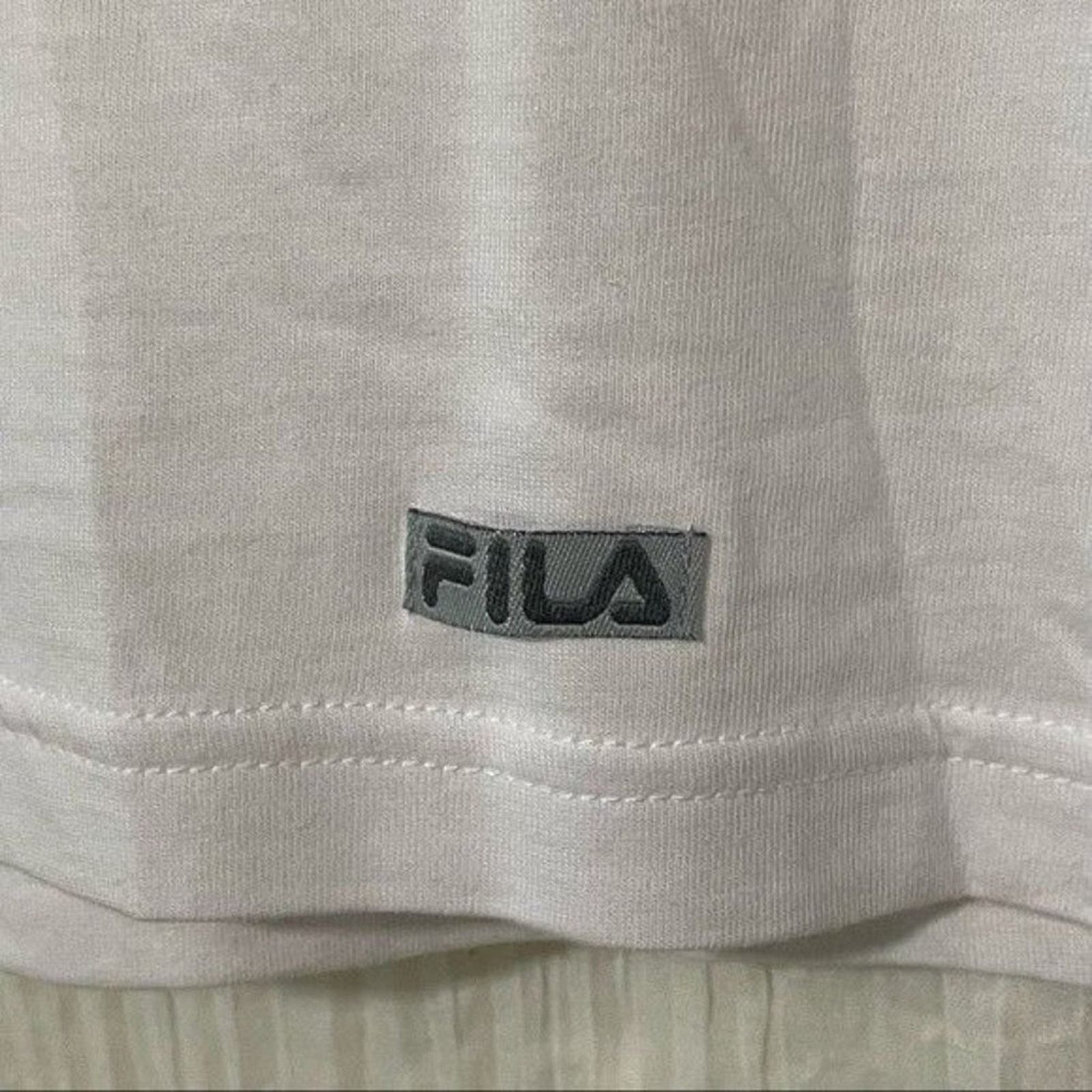 Fila Fila Essentials Shirt Womens Medium Short Sleeve Cotton Size M / US 6-8 / IT 42-44 - 2 Thumbnail