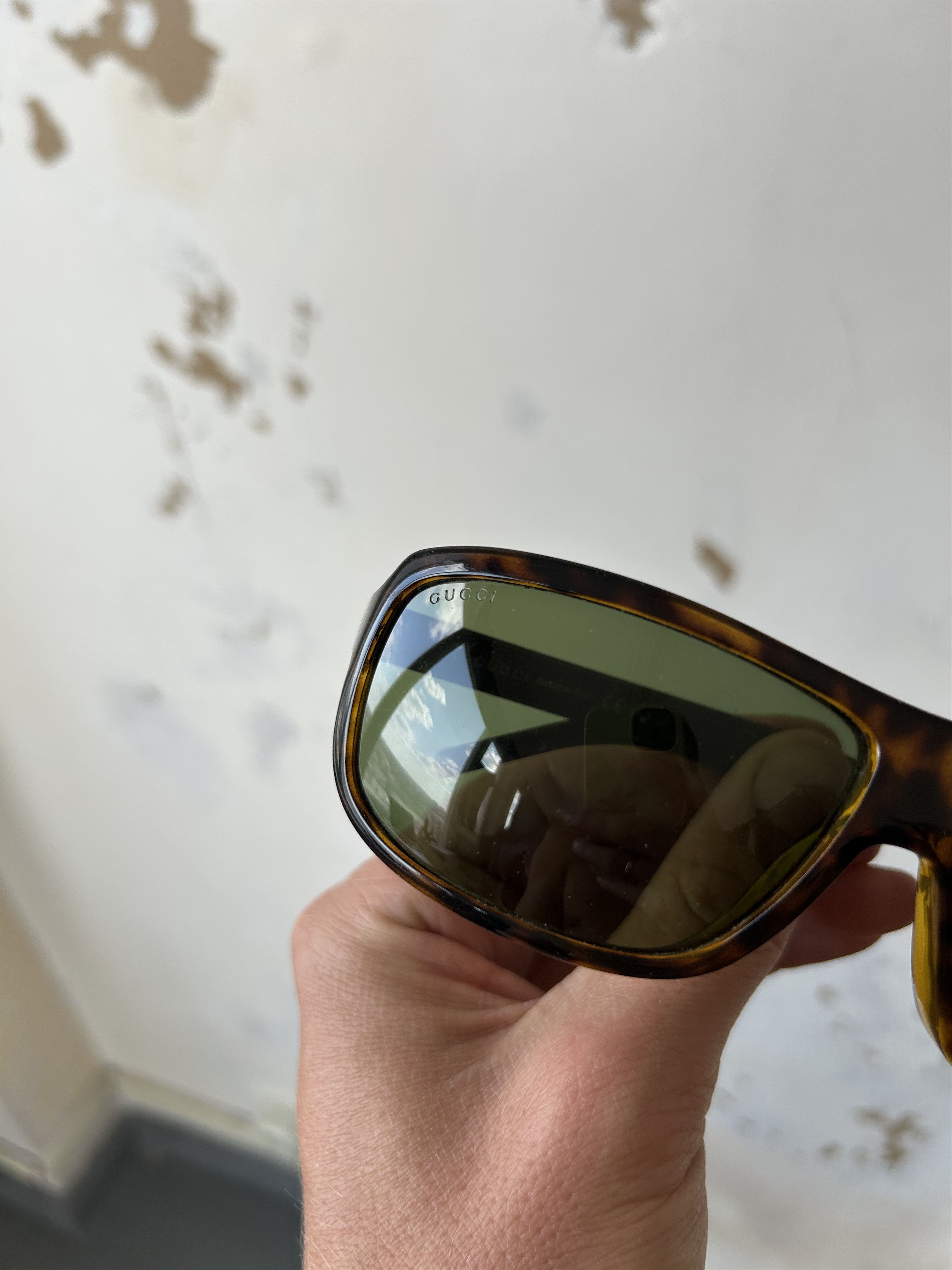 Gucci Gucci Y2K Sunglasses 00s Plastic Frame Vintage Glamour Size ONE SIZE - 3 Thumbnail