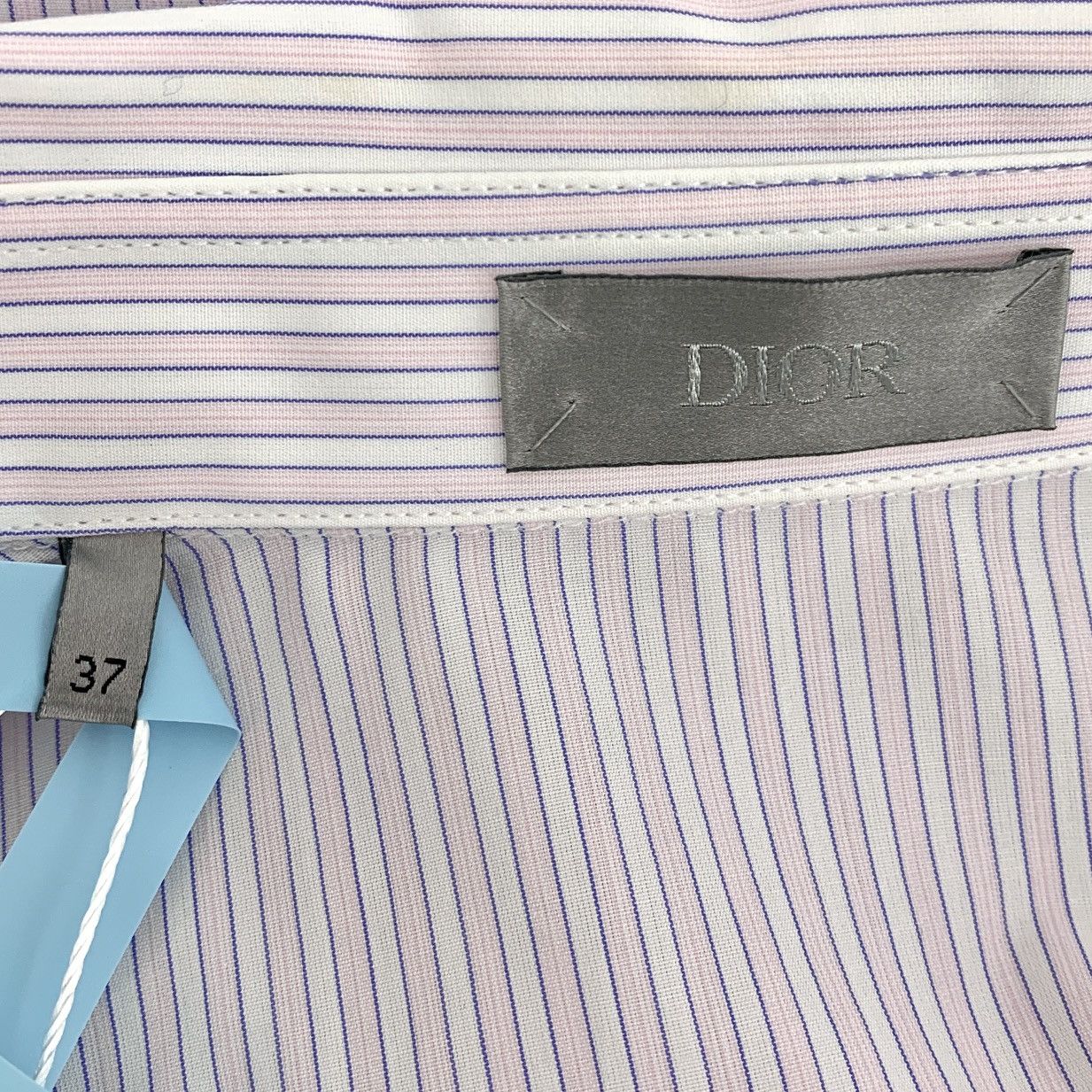 Dior Dior Pink Vertical Stripe Long Sleeve Shirt K26WX Size XS / US 0-2 / IT 36-38 - 5 Thumbnail