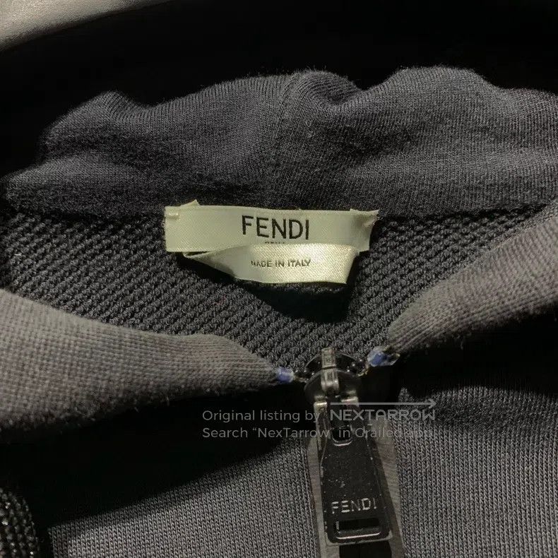 Fendi Fendi Hooded Zipper Side Logo Jacket Size US M / EU 48-50 / 2 - 3 Thumbnail