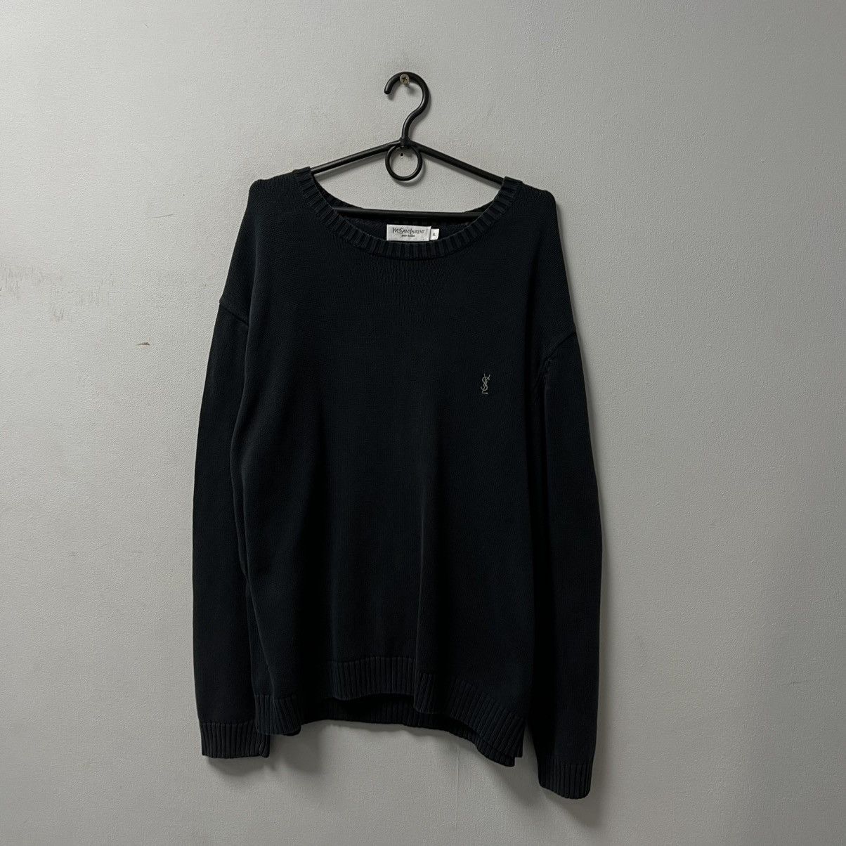 Yves Saint Laurent Vintage 90s YSL Yves Saint Lauren Knit Sweater Streetwear Size US XL / EU 56 / 4 - 2 Thumbnail