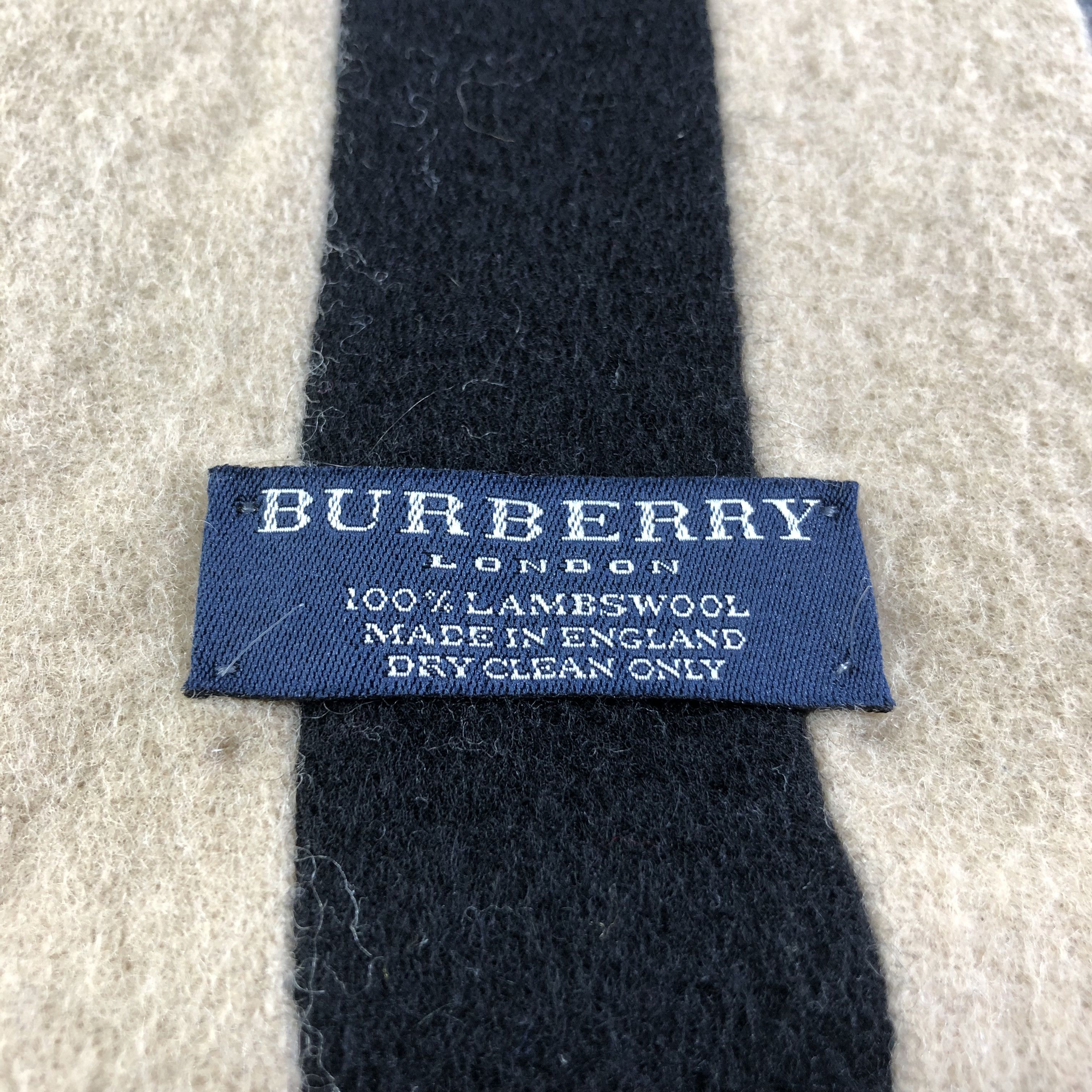 Burberry Burberry Striped Wool Scarf Muffler V1775 Size ONE SIZE - 4 Thumbnail