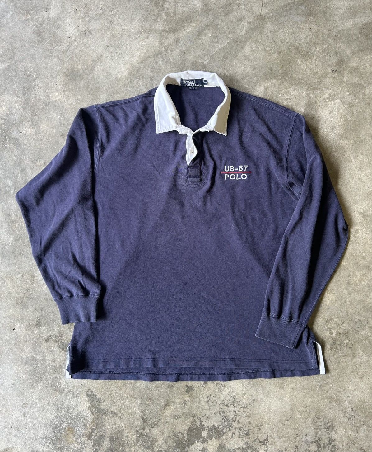 Polo Ralph Lauren Vintage "Polo Ralph Lauren Long Sleeve Shirt" Size US XL / EU 56 / 4 - 1 Thumbnail