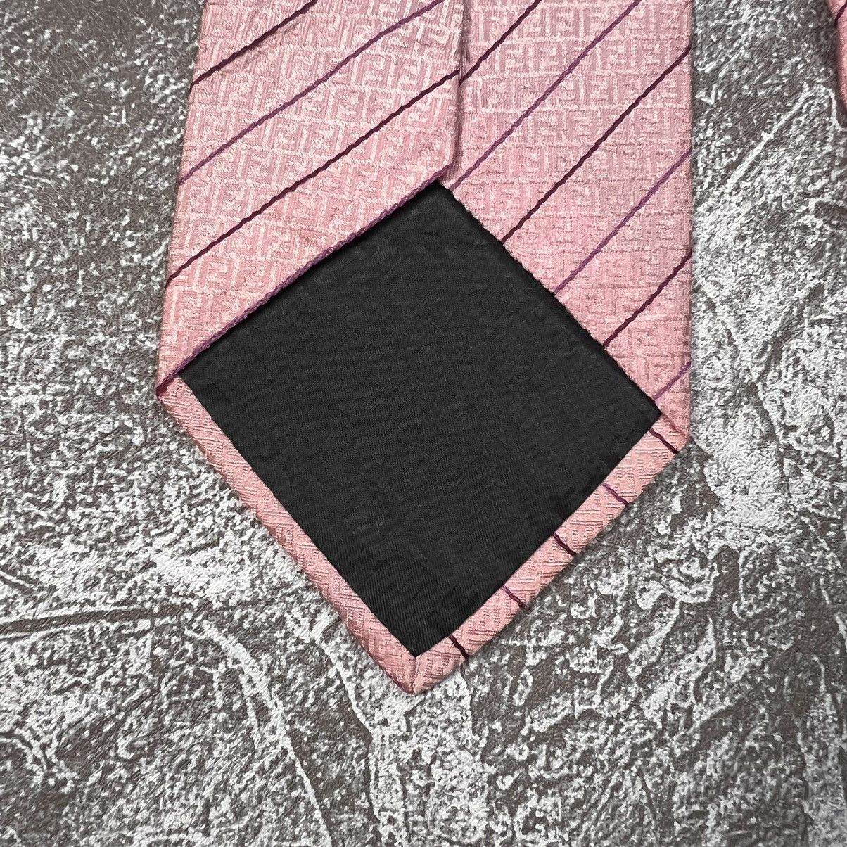 Fendi ▪️LOT OF 3 FENDI TIE FF MONOGRAM DESIGN LUXURY MEN NECKTIE Size ONE SIZE - 10 Thumbnail