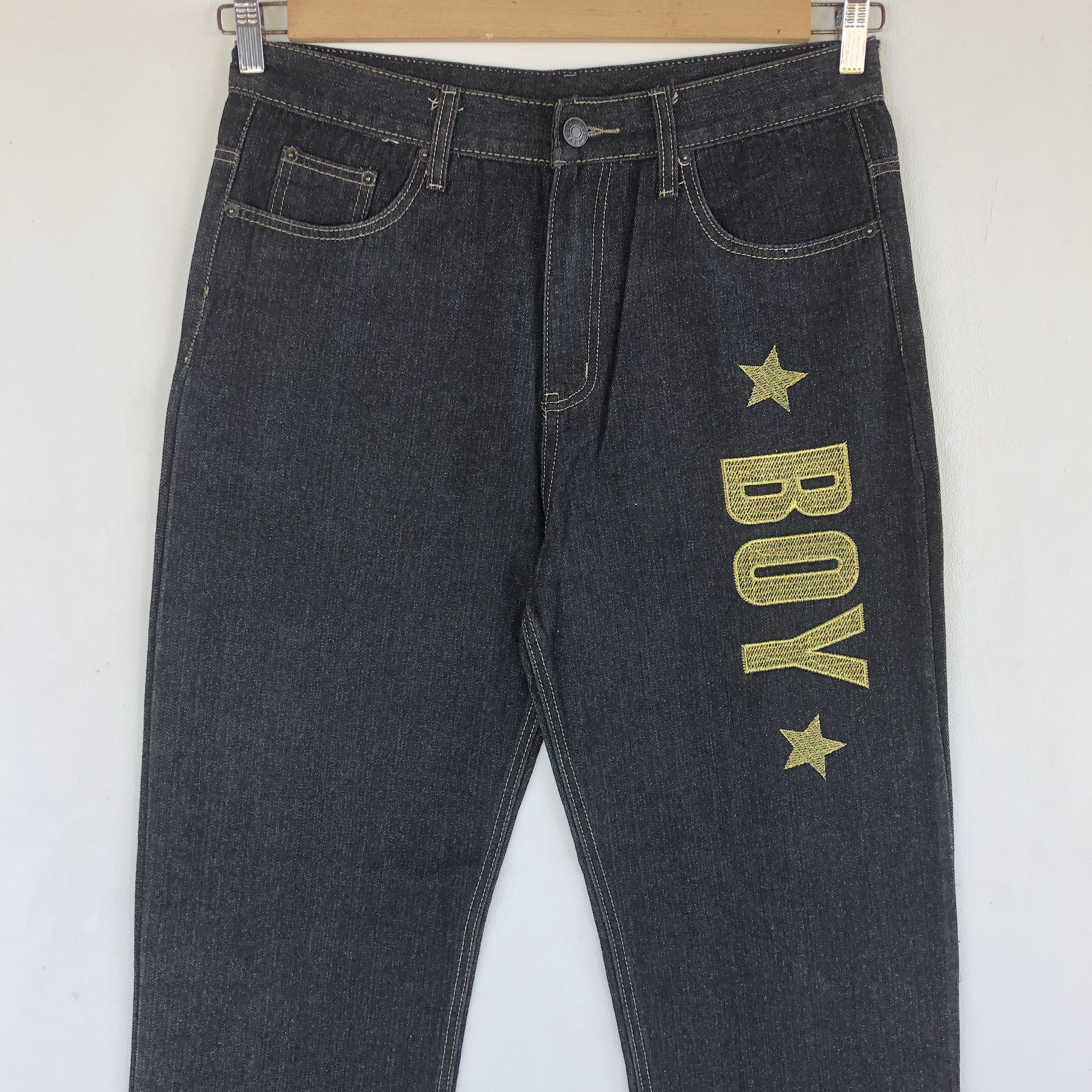 Japanese Brand × Vintage Vintage Japanese Jeans Boy Flying London Denim Pants Size US 34 / EU 50 - 4 Thumbnail