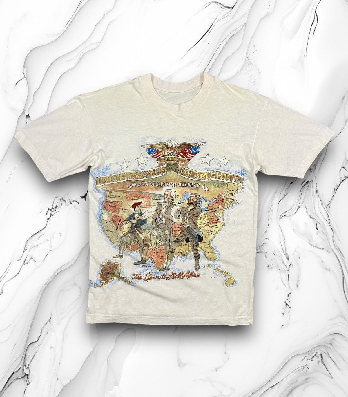 Other Vintage 90s Native Americans Indian Spirit Still Alive Tee Size US L / EU 52-54 / 3 - 1 Thumbnail