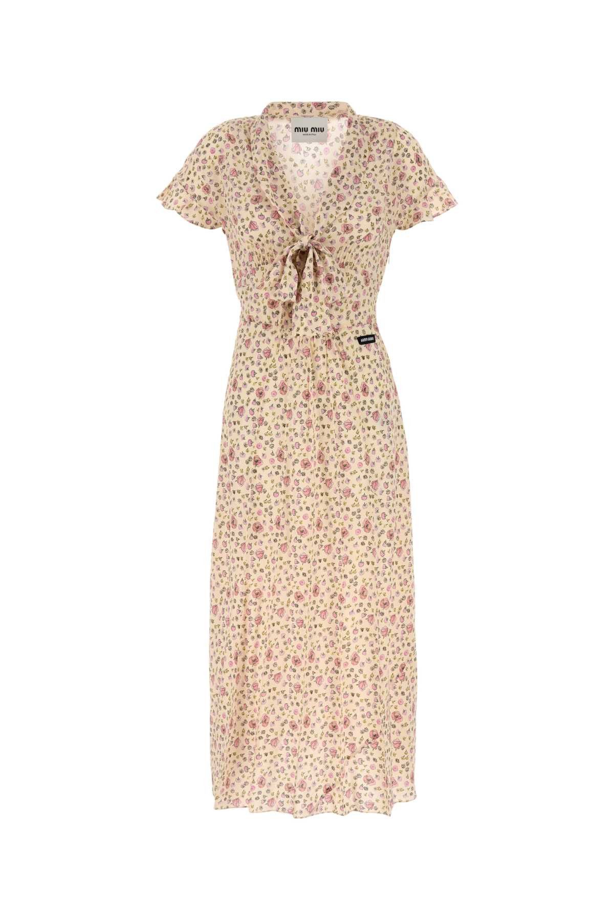 ワンピース Miu Miu Cappuccino Cotto Blend Shirt Dress Miu Miu Cappuccino Cotto Blend Shirt Dress | Grailed