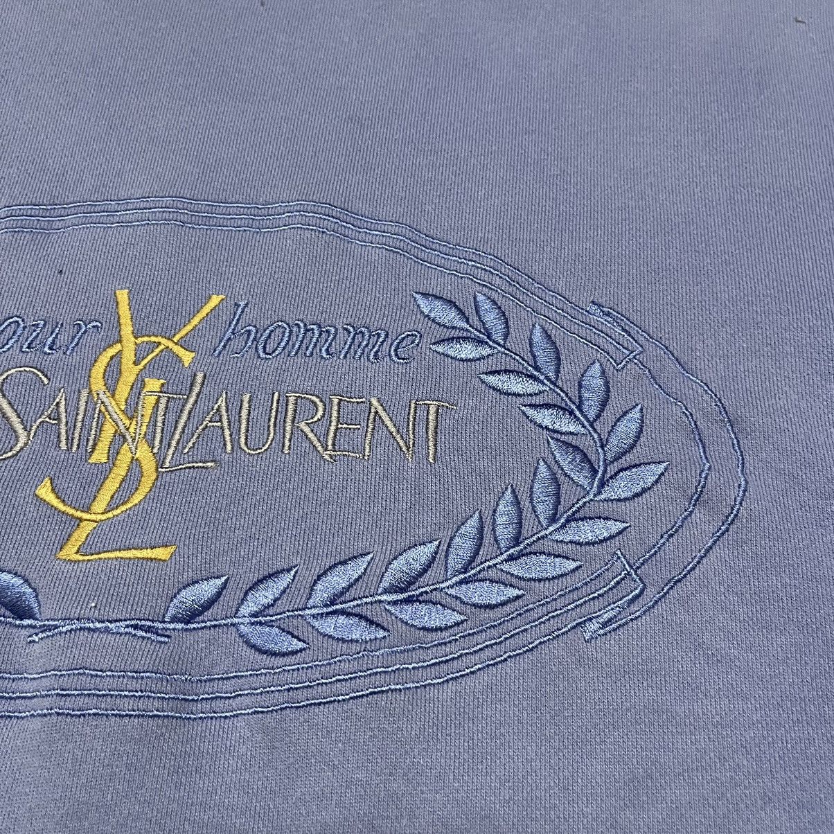 Yves Saint Laurent Vintage YSL Yves Saint Laurent Pour Homme Sweatshirt Size US M / EU 48-50 / 2 - 4 Thumbnail