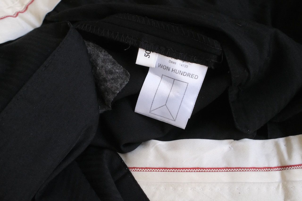 Won Hundred Won Hundred Cropped Suit Pants Size US 34 / EU 50 - 7 Thumbnail