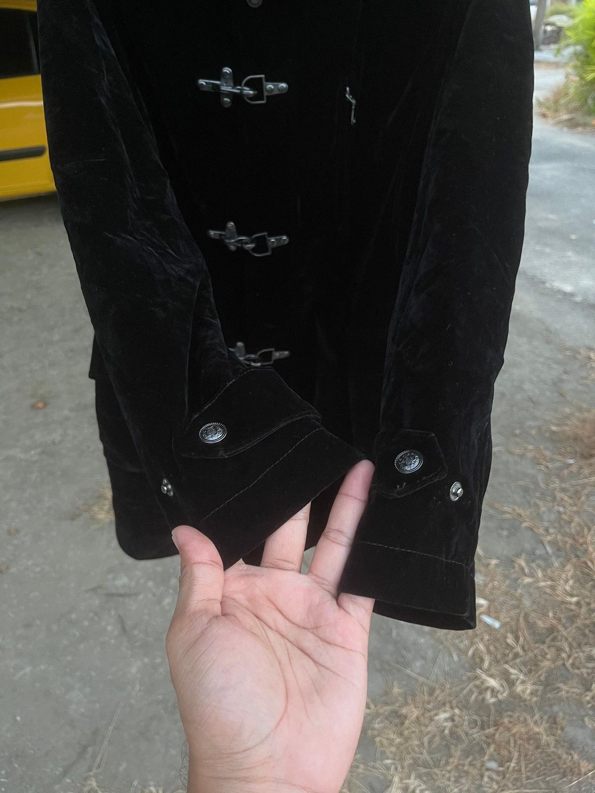 Japanese Brand 2000s GWANNER Fireman Ifsixwasnine Style Velvet Jacket Size US M / EU 48-50 / 2 - 6 Thumbnail