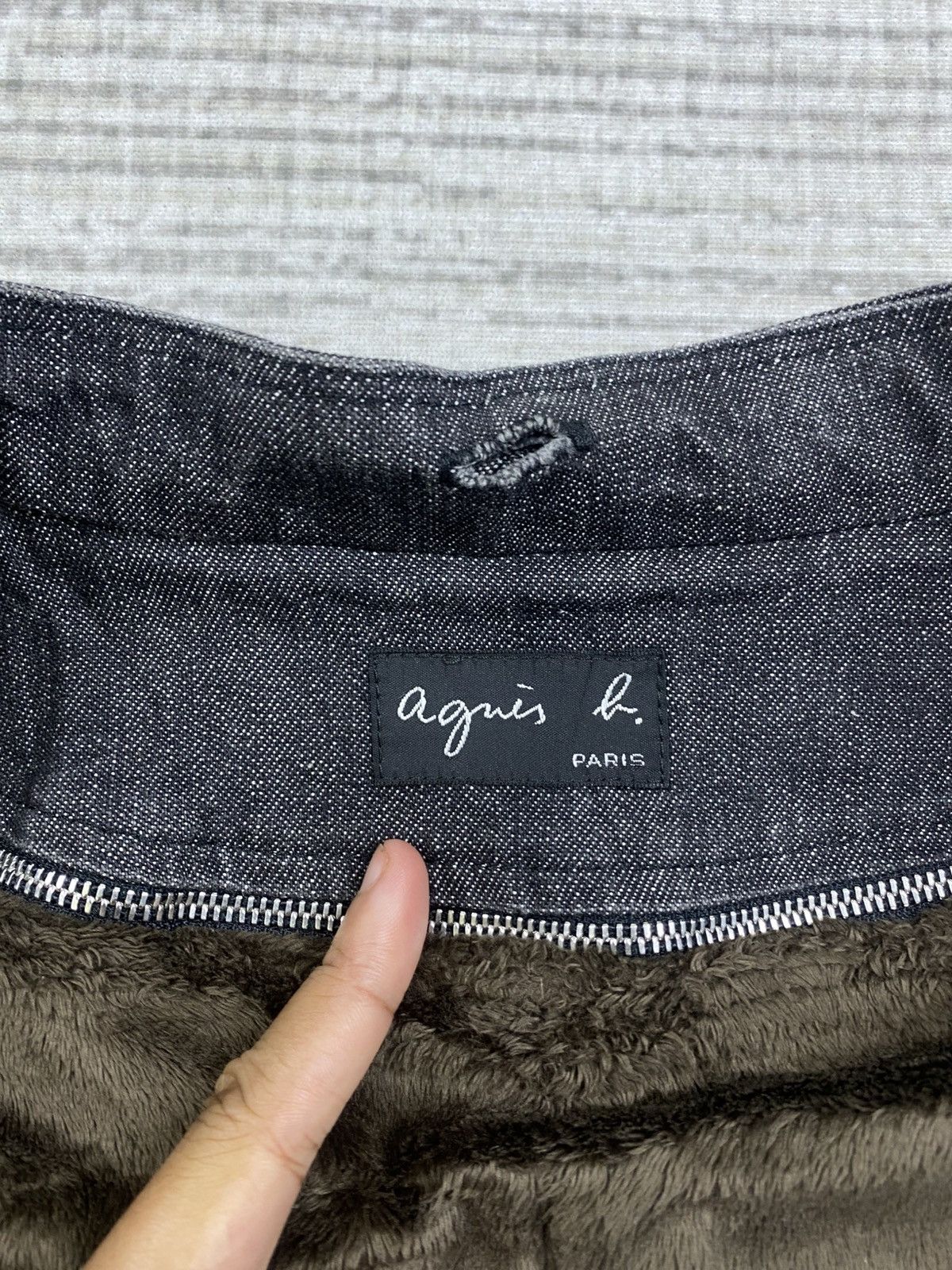 Vintage × agnes b. Vintage Agnes B Casual Woman Long Trench Coat Denim Jacket Size M / US 6-8 / IT 42-44 - 12 Thumbnail