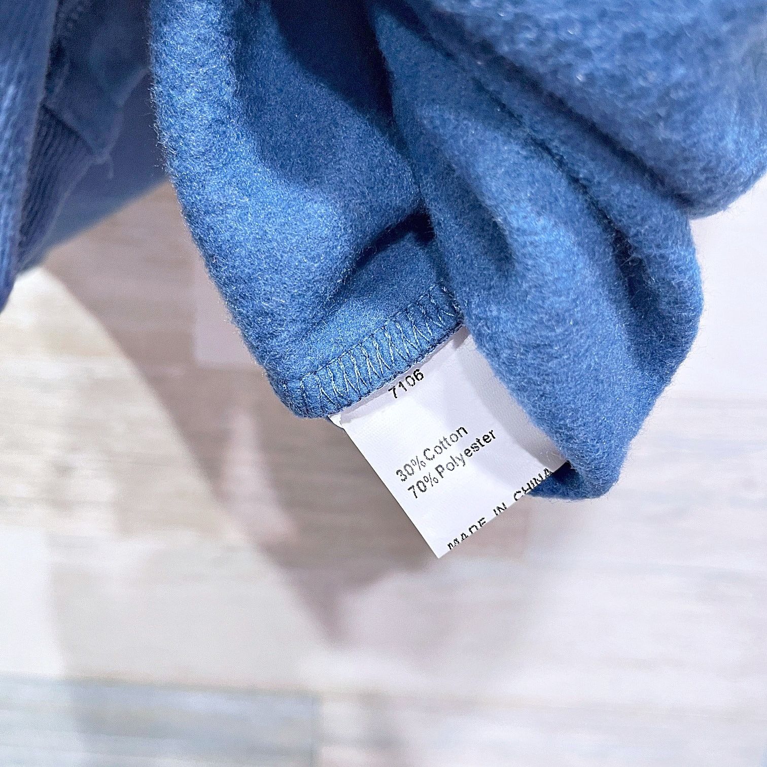 Other Pretty Garden Hoodie Sweatshirt Dress Blue Kangaroo Pocket Size XL / US 12-14 / IT 48-50 - 6 Thumbnail