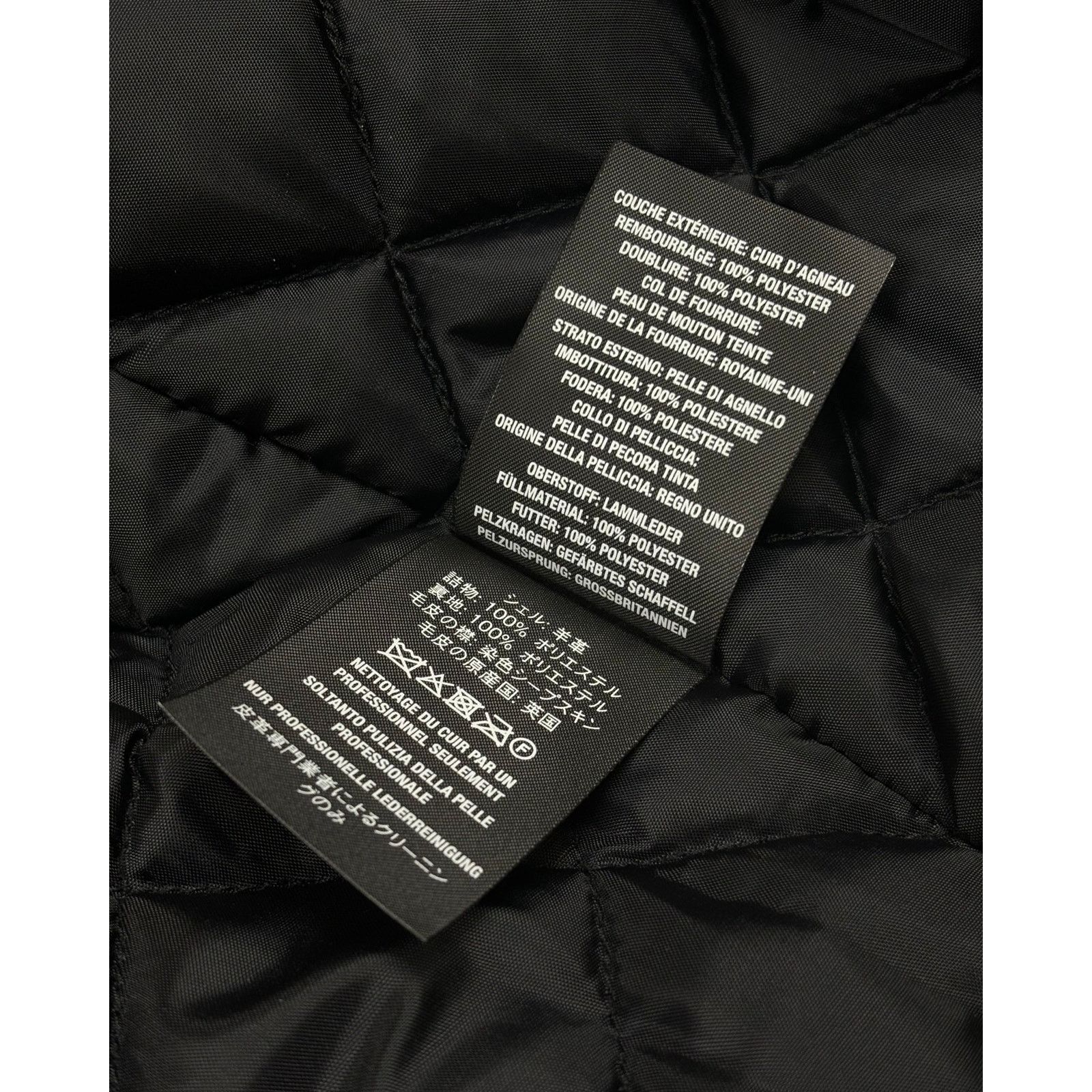 Supreme 2021 Supreme x Schott Shearling Collar Leather Puffer Jacket Size US M / EU 48-50 / 2 - 15 Thumbnail