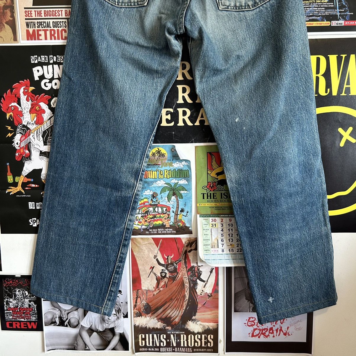 Levi's Vintage 503BXX 90s Selvedge Denim Size US 28 / EU 44 - 10 Thumbnail