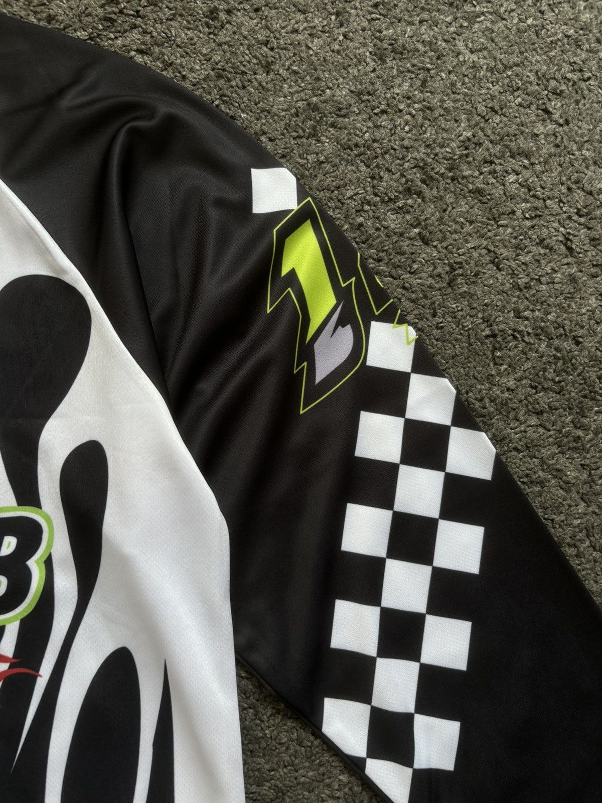 Other Vintage duckdive waveclub racing unisex white black jersey Size US L / EU 52-54 / 3 - 8 Thumbnail