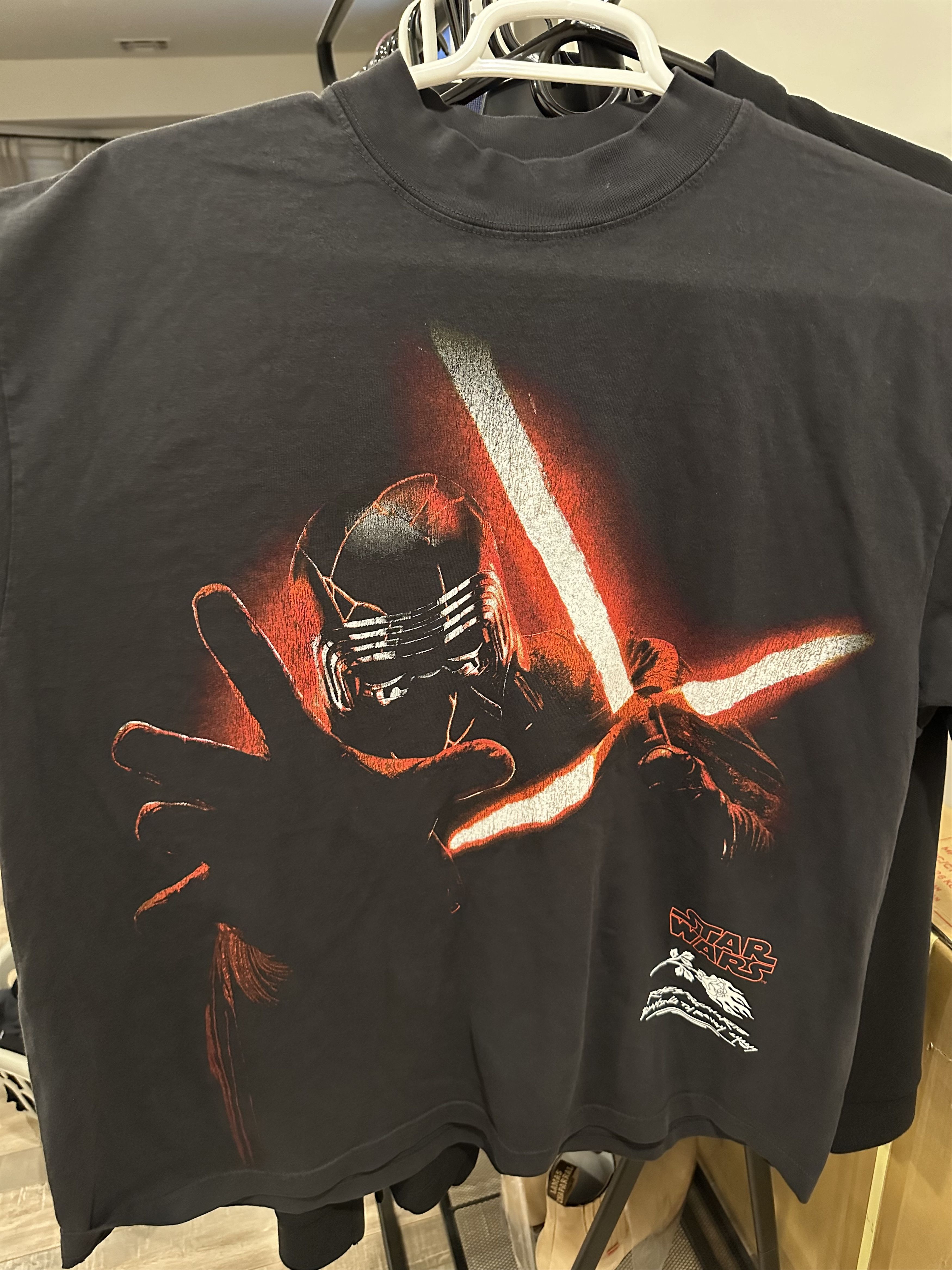image of Civil Regime Star Wars Kylo Ren T Shirt in Black, Men's (Size Large)