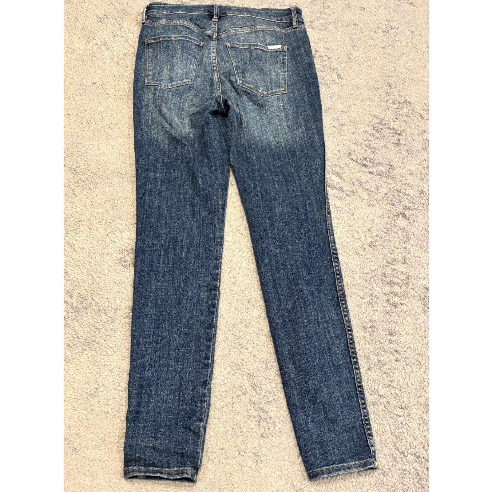 White House Black Market White House Black Market Jeans Womens 2 Everyday Soft Skinny Denim Blue Size 26" / US 2 / IT 38 - 7 Thumbnail