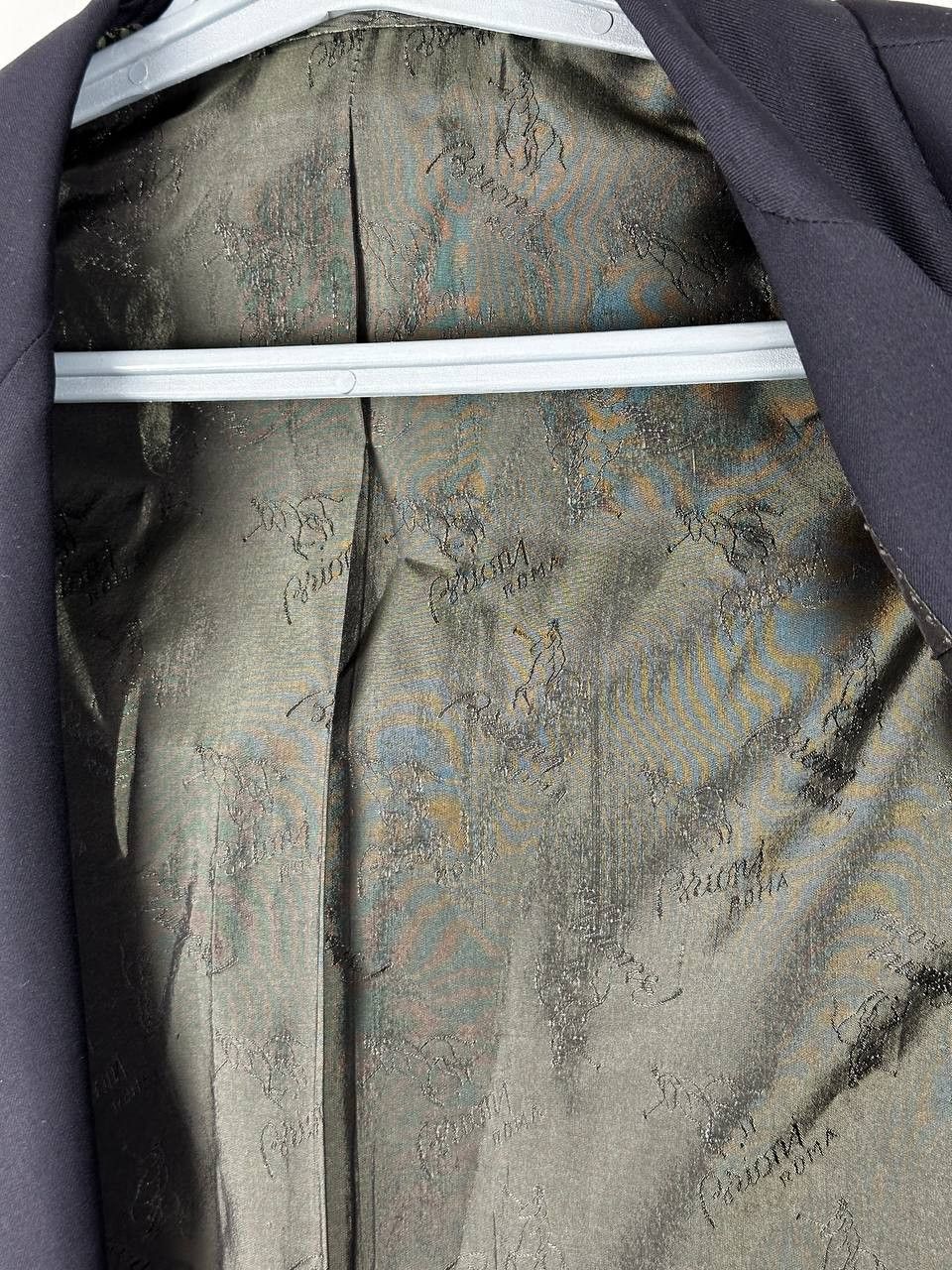 Brioni Vintage Brioni Luxury Wool Navy Blazer Made In Italy Size 50S - 14 Thumbnail