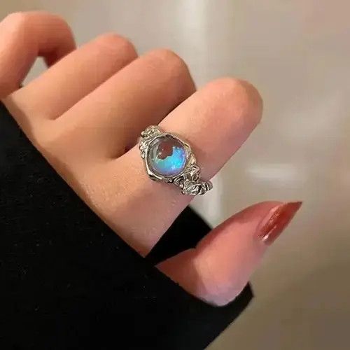 Japanese Brand Opal Ring Size ONE SIZE - 4 Thumbnail