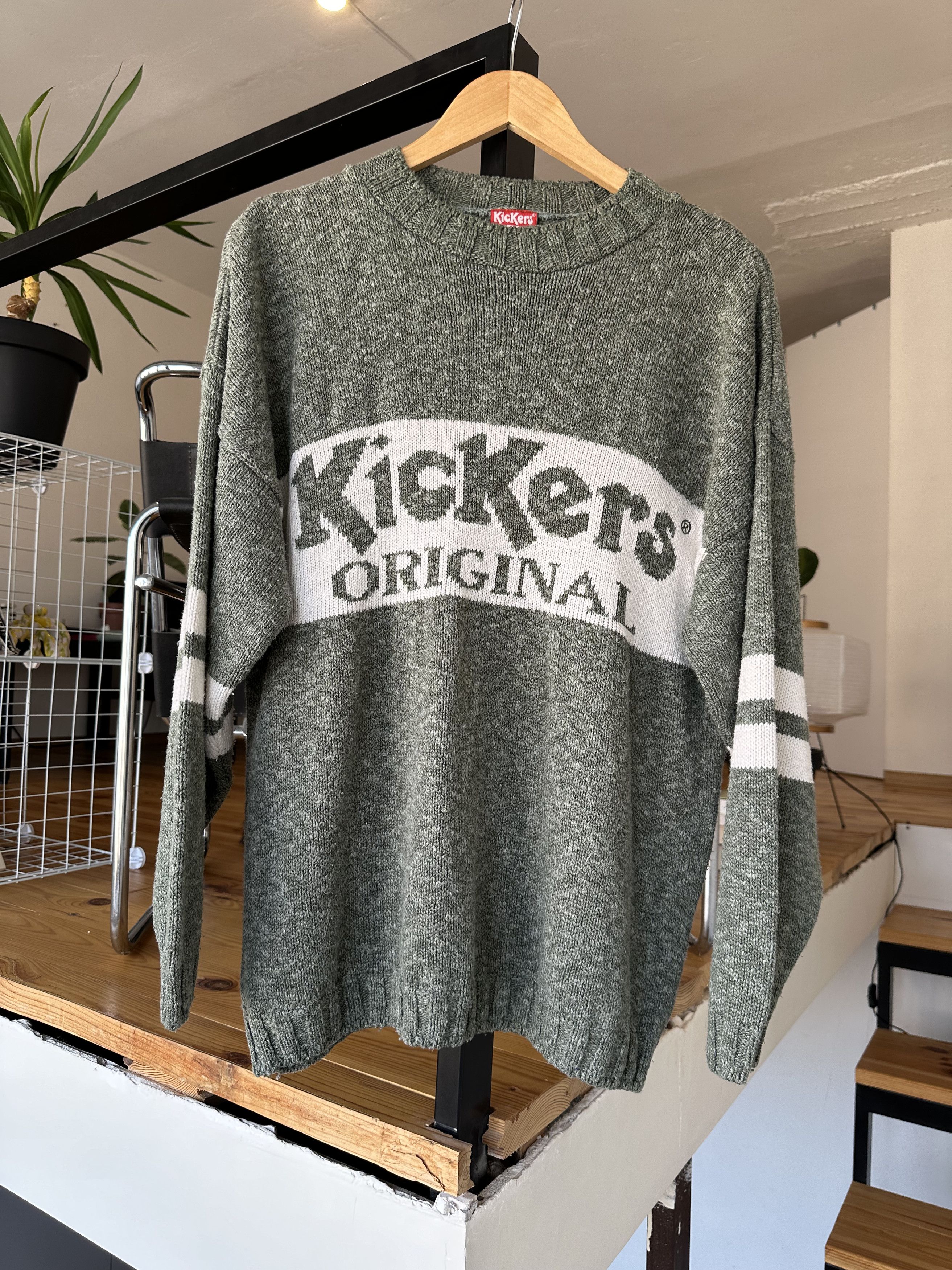 Kickers Kickers Vintage Knitted Sweater Men's M Size US L / EU 52-54 / 3 - 1 Thumbnail