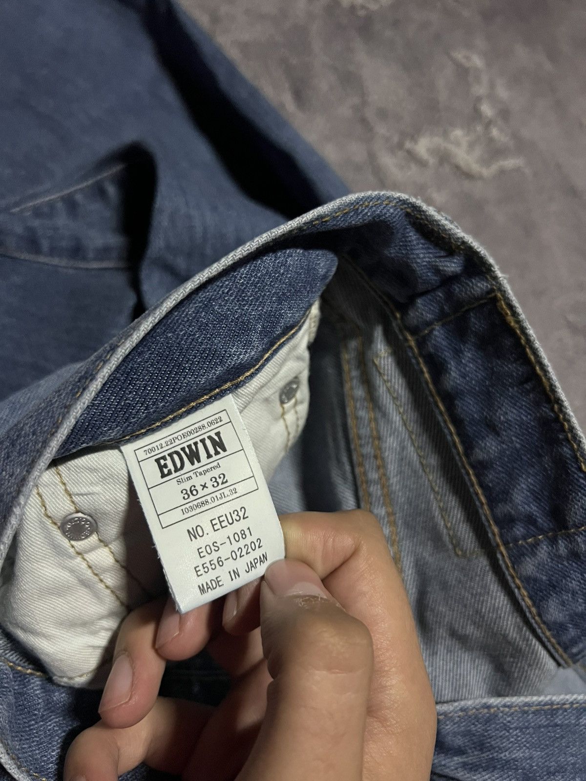 Edwin Edwin Vintage Selvedge Denim Streetwear Japanese Brand Size US 36 / EU 52 - 6 Thumbnail