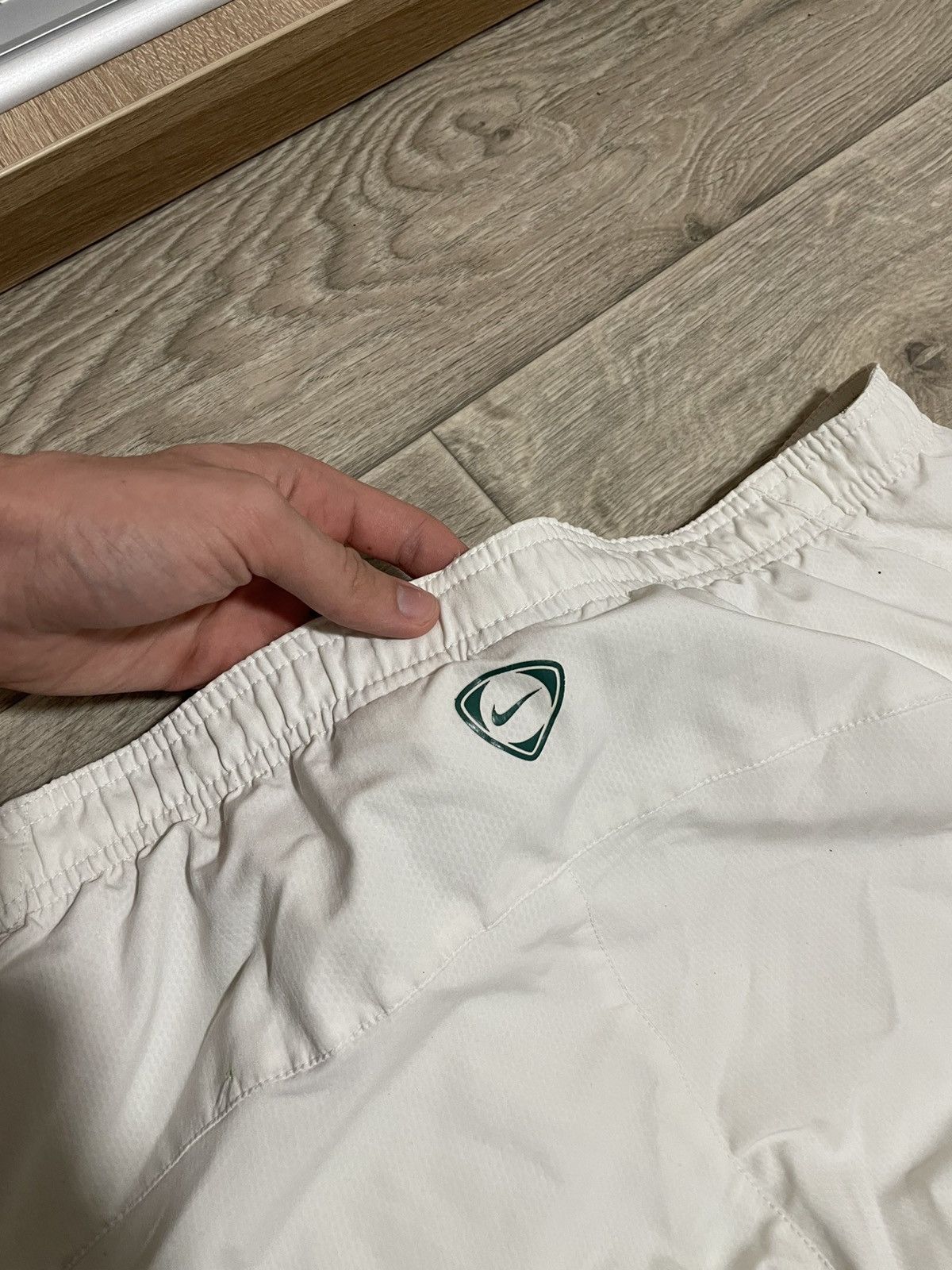 Nike × Vintage Nike Celtic Vintage White Track Pants Drill Swoosh Size US 32 / EU 48 - 13 Thumbnail