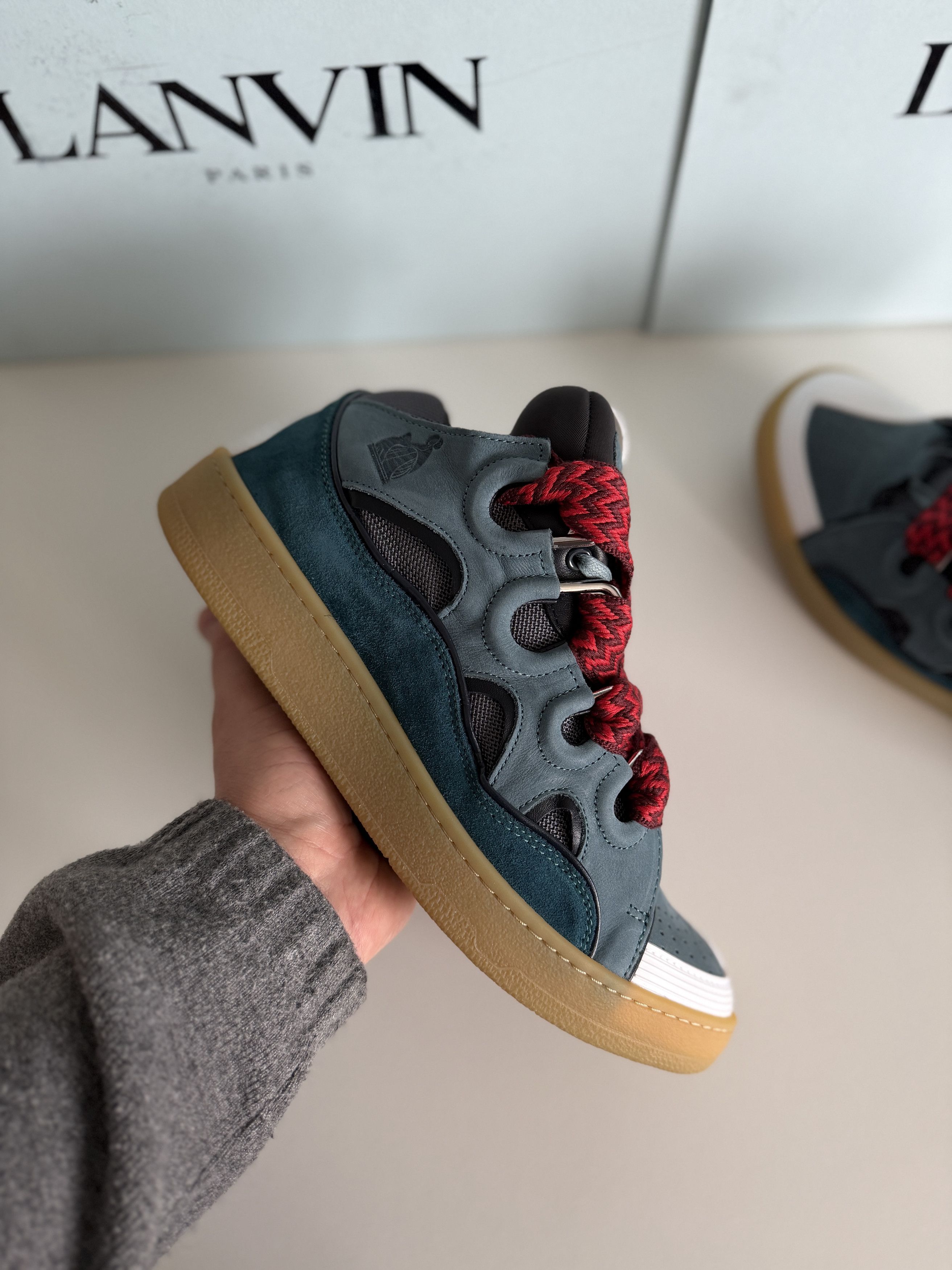 Lanvin Lanvin Curb Sneakers Size US 10 / EU 43 - 4 Thumbnail